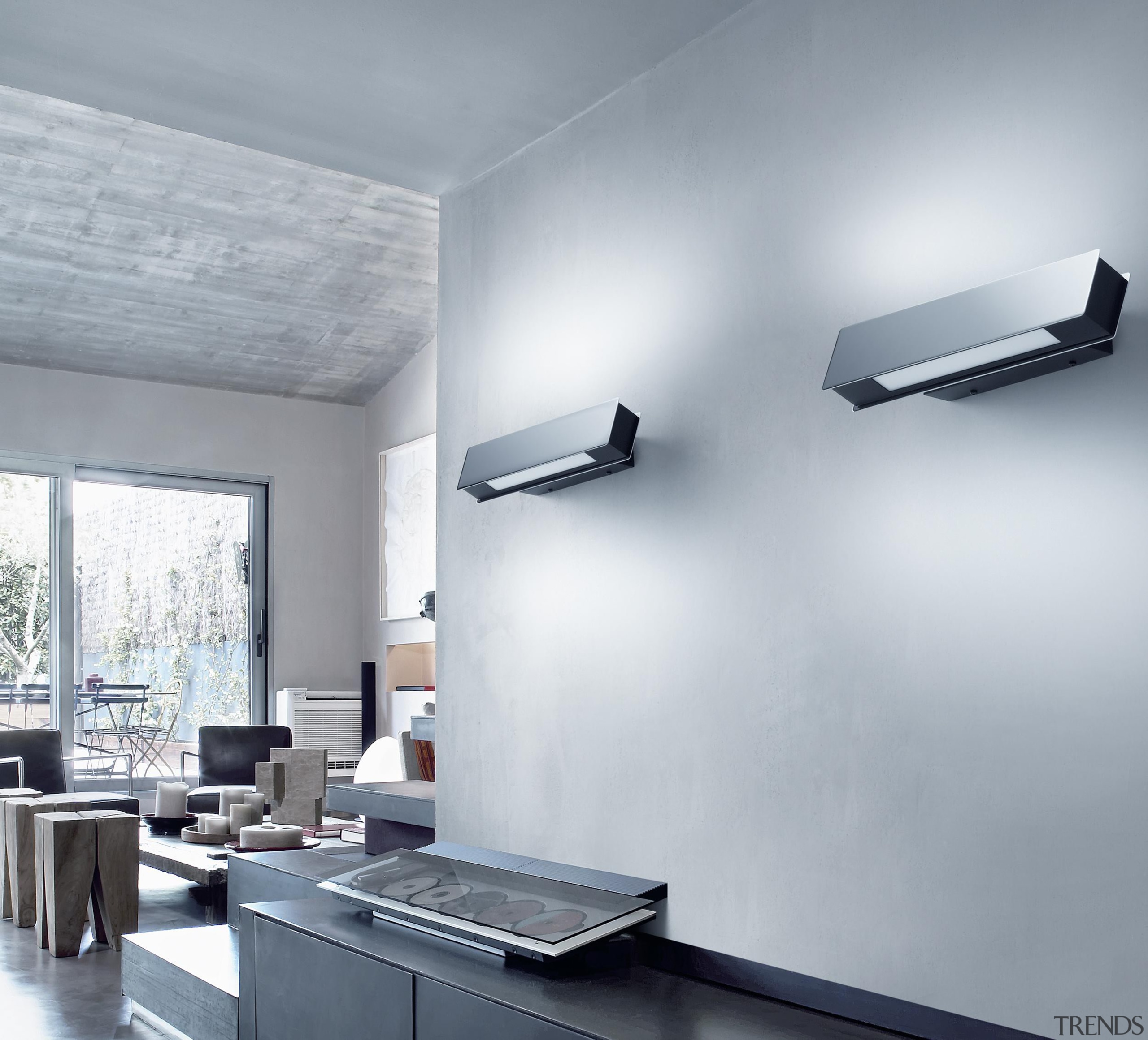 Wall Lights - Wall Lights - ceiling | ceiling, daylighting, interior design, light fixture, lighting, product design, wall, gray