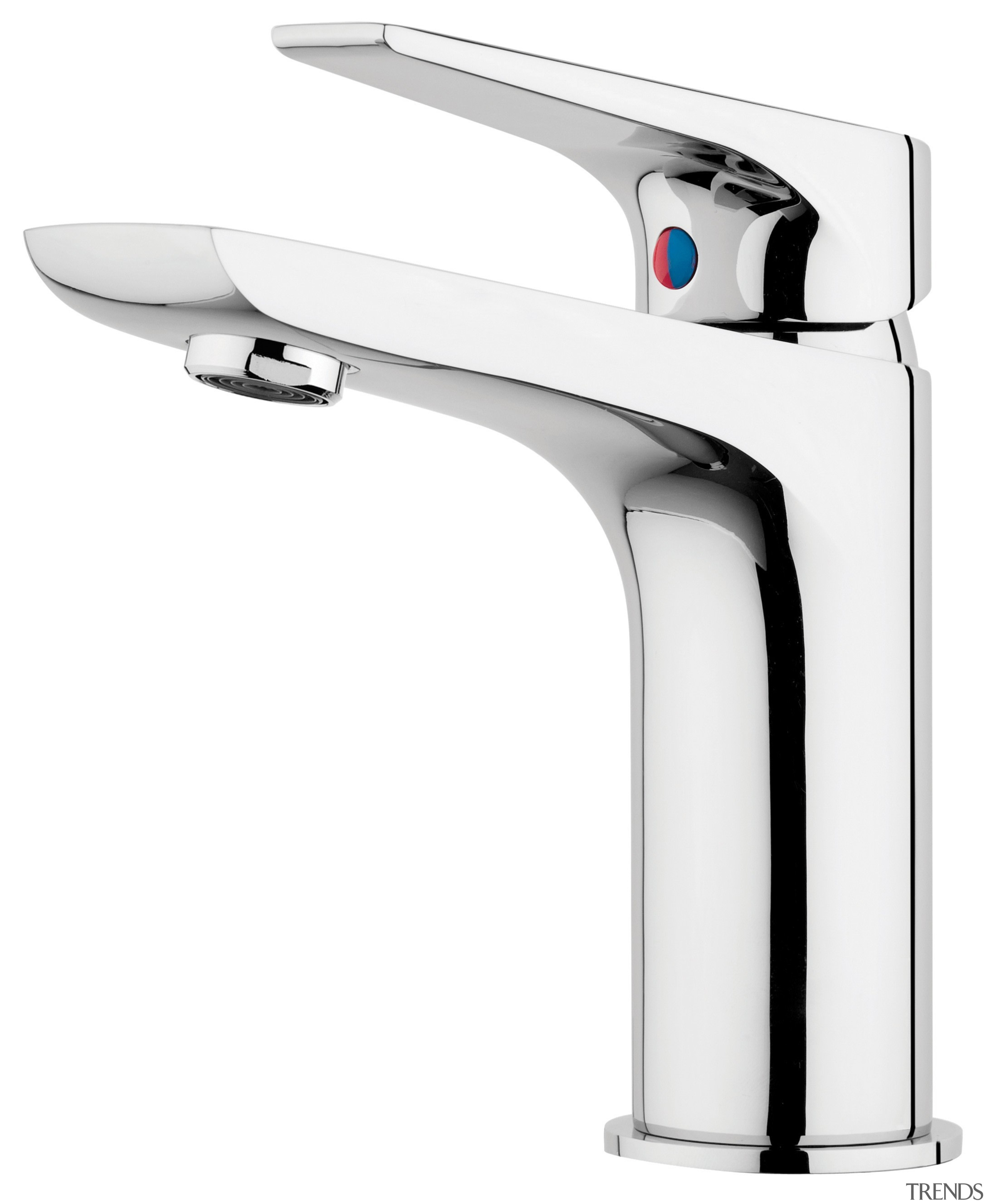 Solitaire Chrome Basin Mixer - Solitaire Chrome Basin angle, hardware, plumbing fixture, product, product design, tap, white