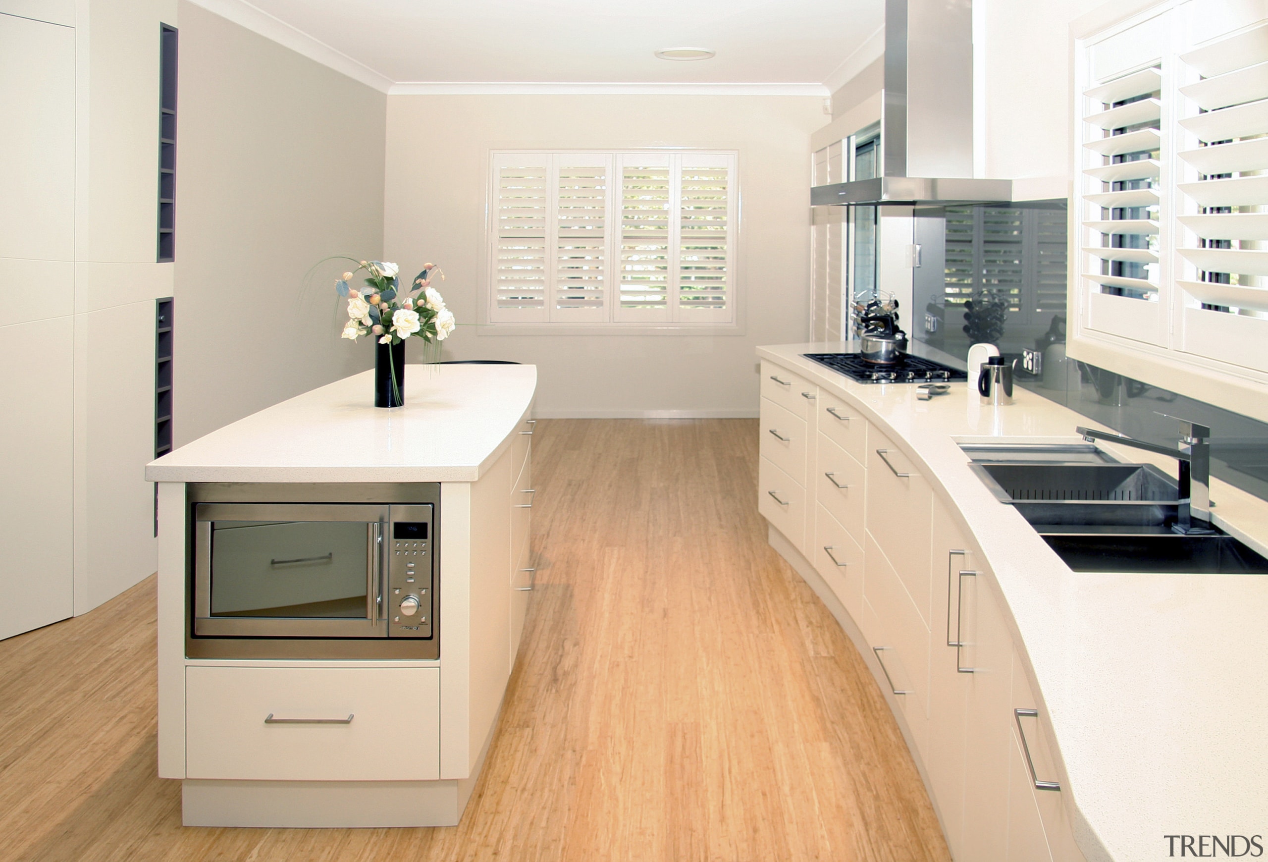 Image of the Kitchen which features Smeg kitchen cabinetry, countertop, home appliance, interior design, kitchen, room, white, orange