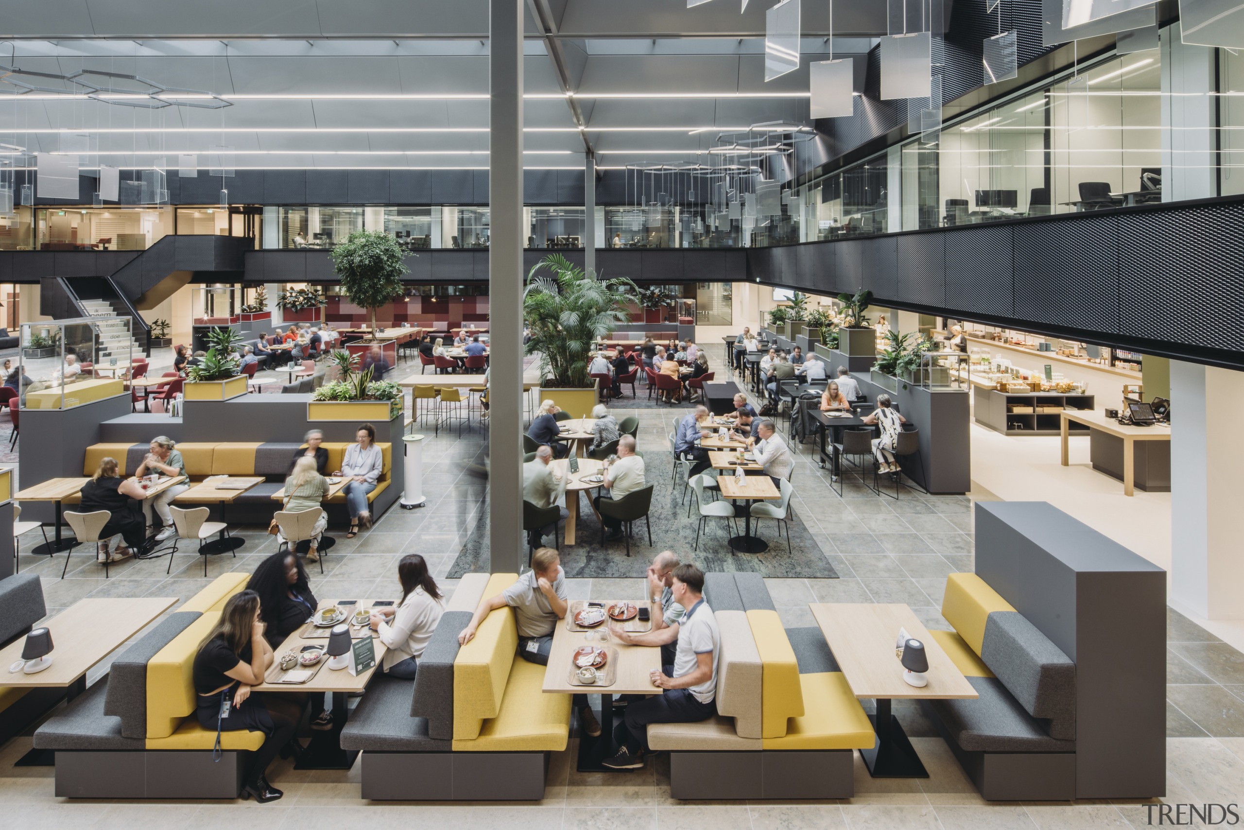 Previously the interior was disconnected and fragmented, with 