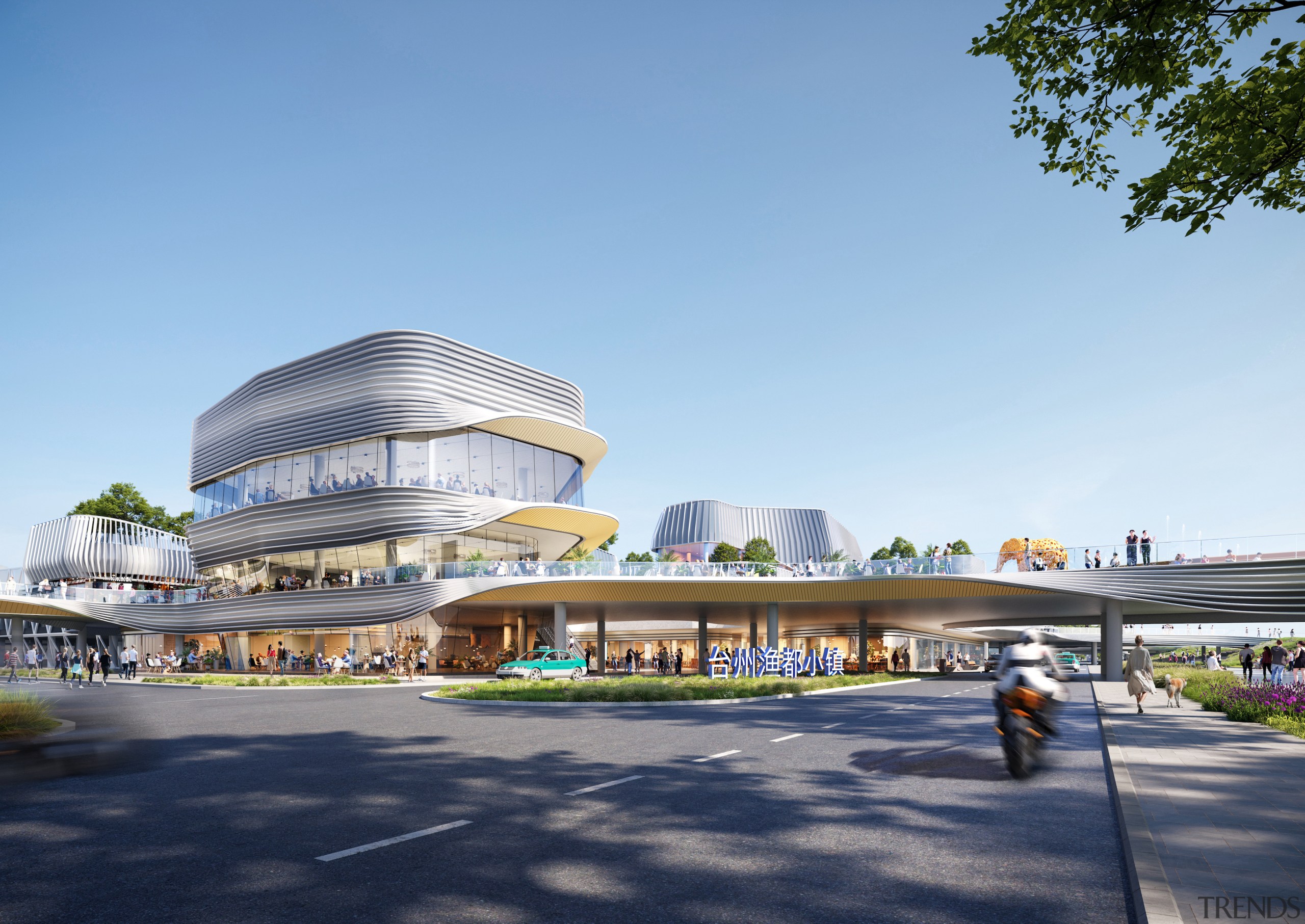 The eastern main visitors' entrance. - Reeling in 