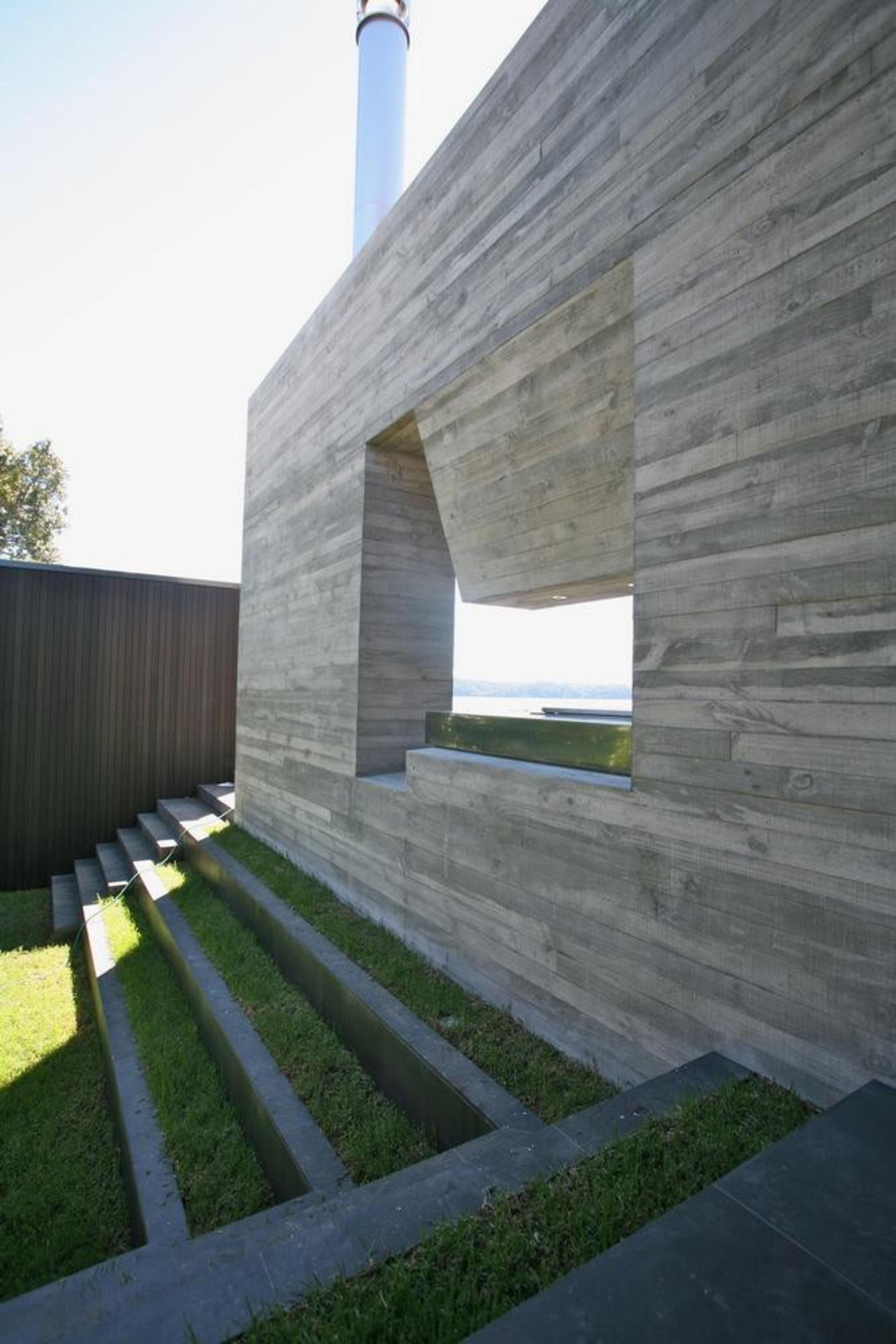 Westmere House - Westmere House - architecture | architecture, daylighting, facade, grass, house, sky, sunlight, gray