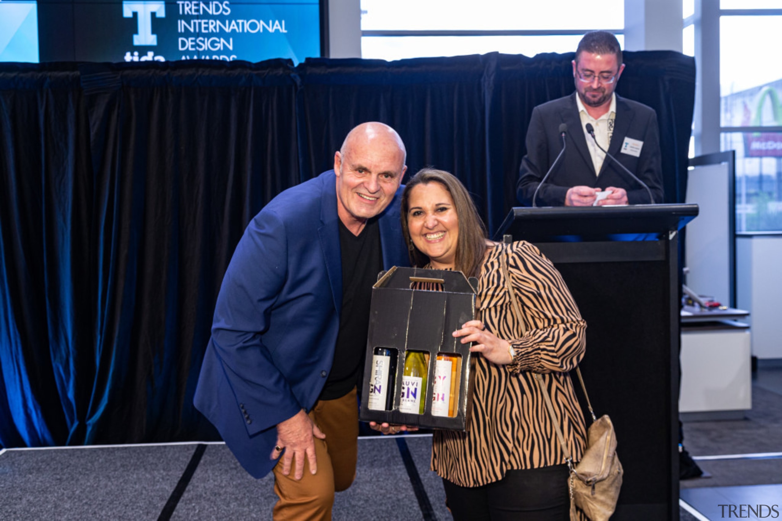 2019 TIDA New Zealand Homes presentation evening award, community, event, technology, black, blue