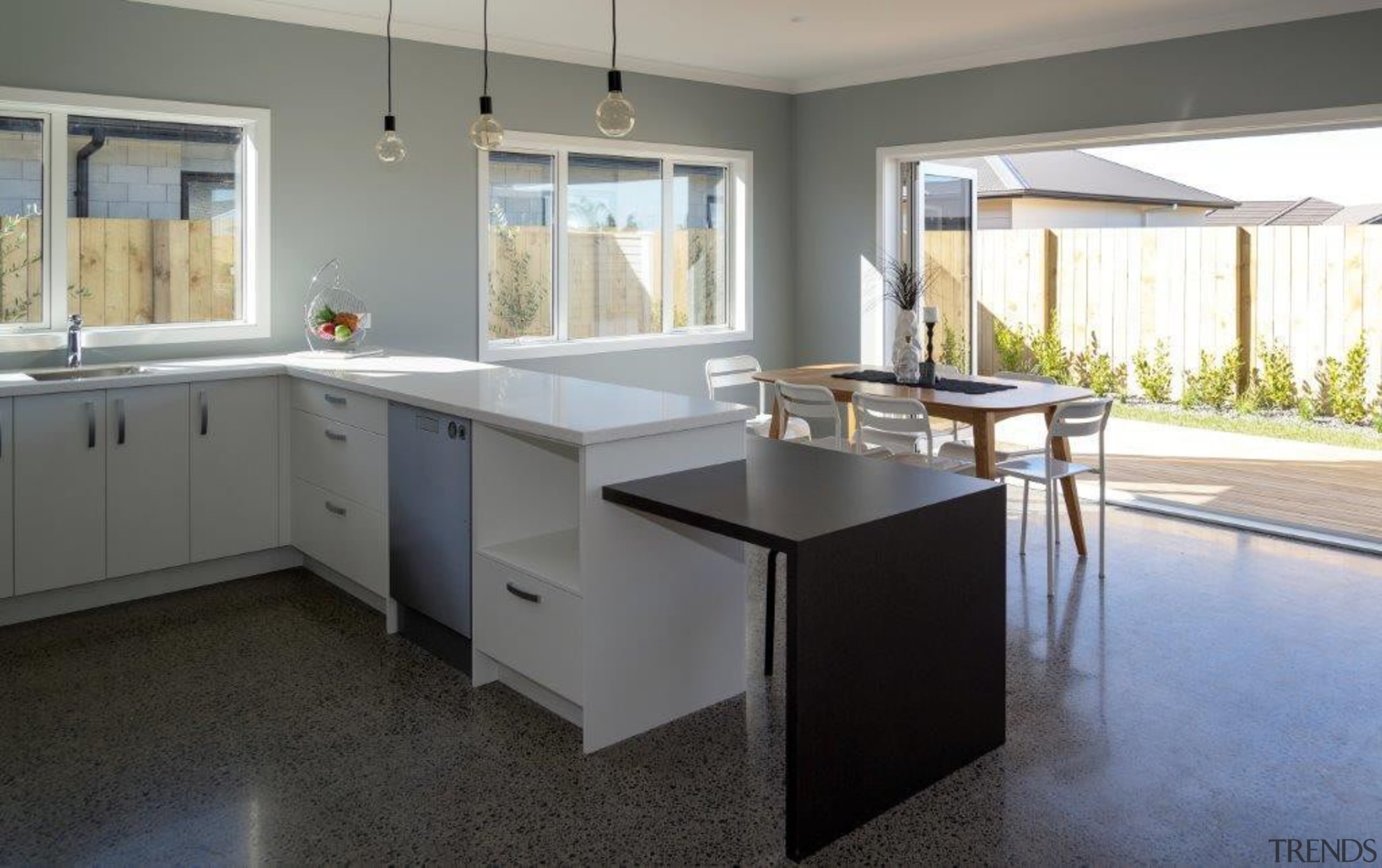 Tauranga Showhome - Tauranga Showhome - countertop | countertop, floor, flooring, home, interior design, kitchen, property, real estate, room, gray
