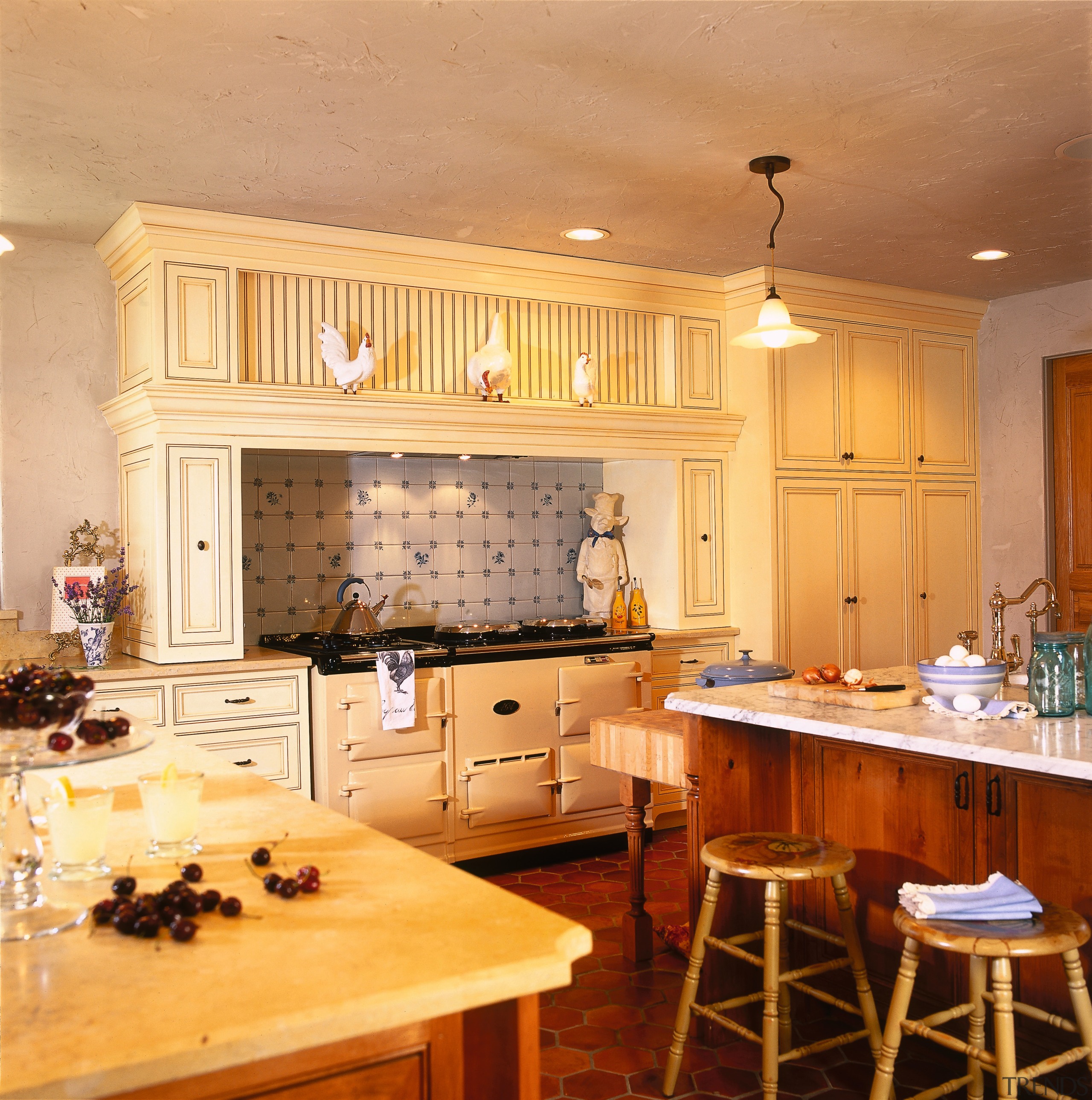 view of the timber cabinetry designed and constructed cabinetry, ceiling, countertop, cuisine classique, home, interior design, kitchen, room, orange