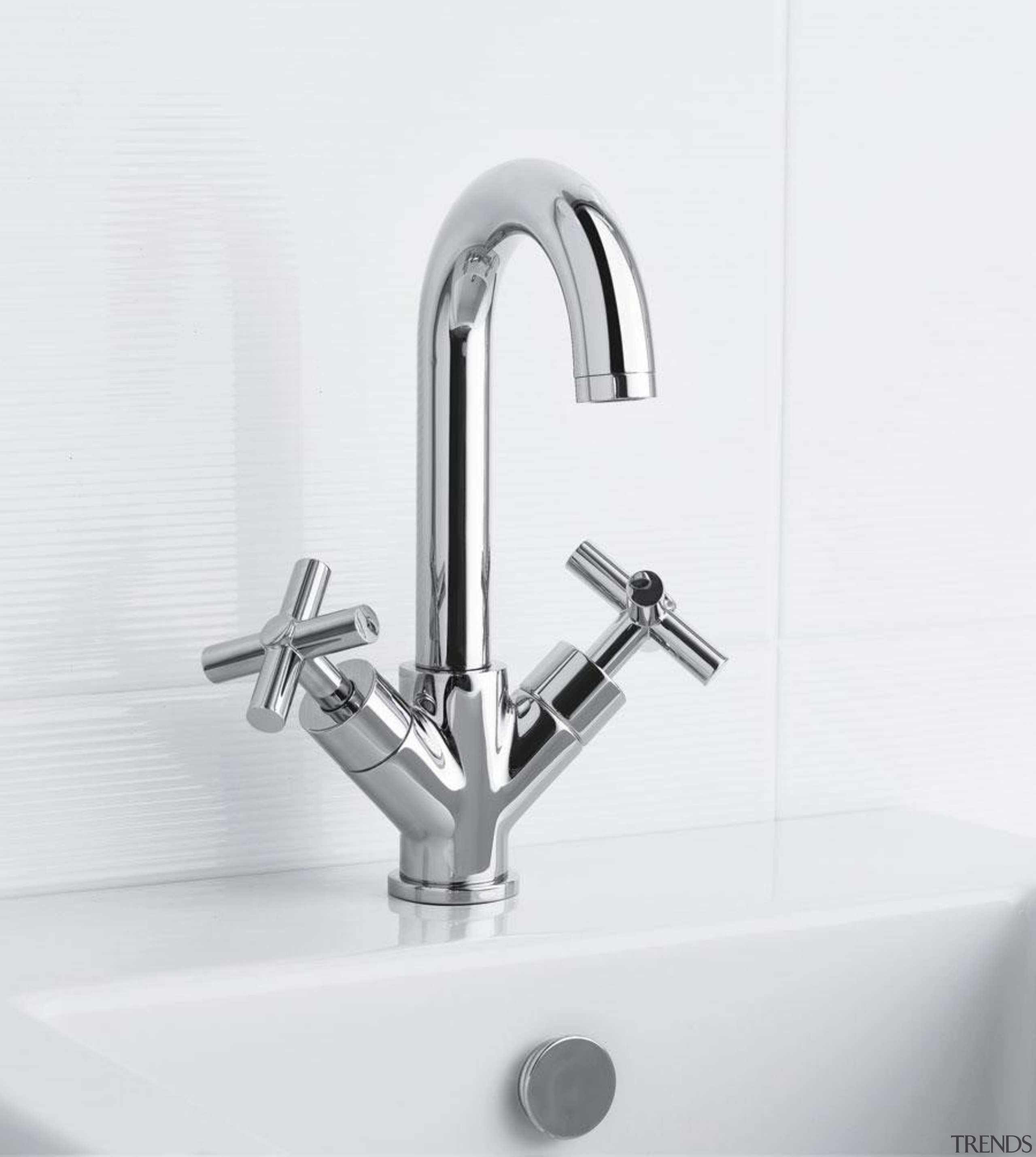 Felton’s Nova range retains the charm of traditional, bathroom sink, plumbing fixture, product, tap, white