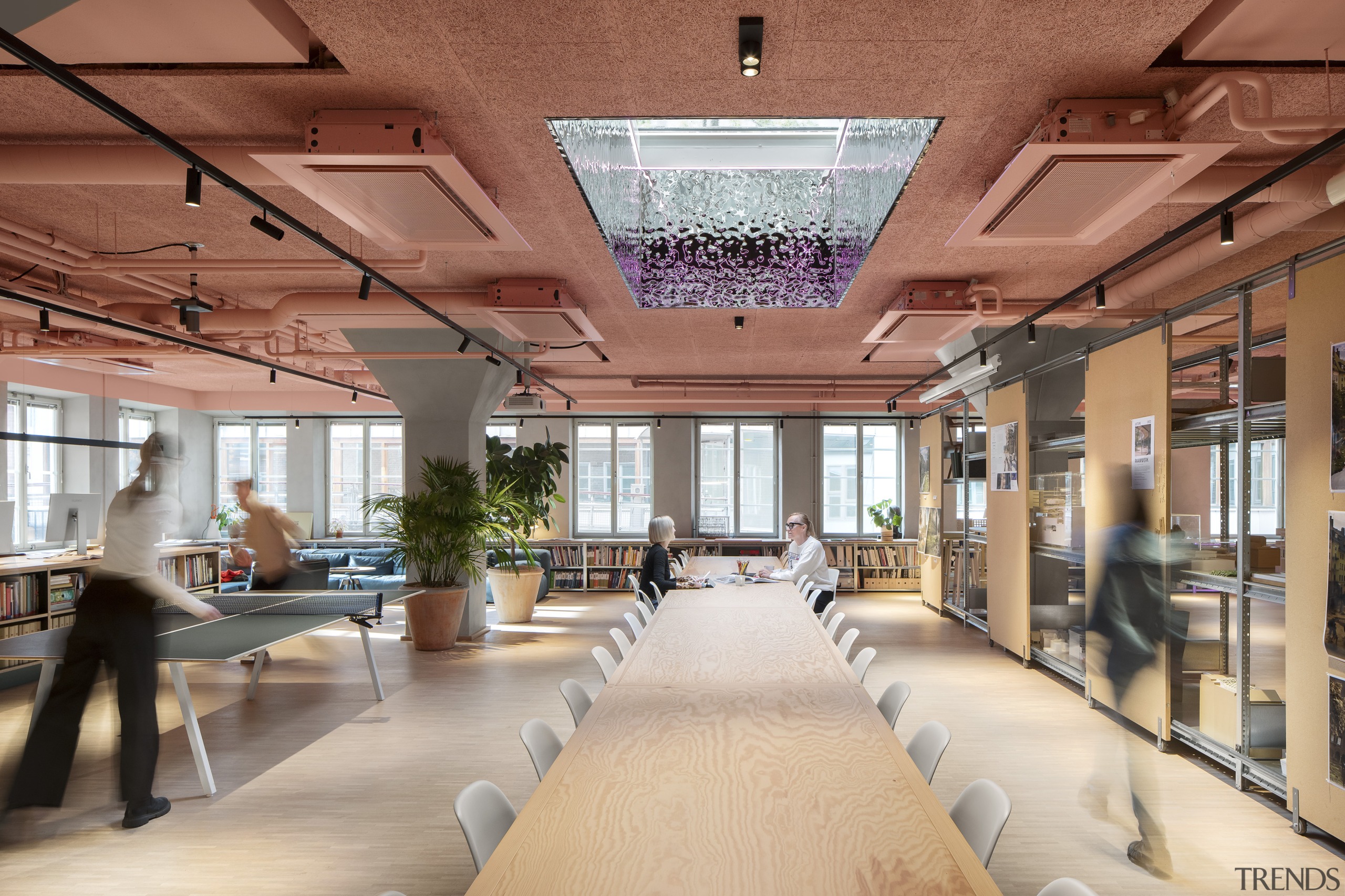 The arena – designed for work and relaxing 