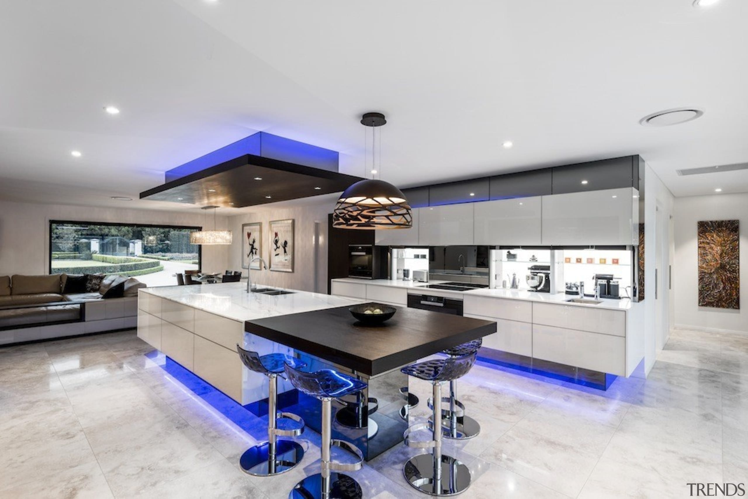 A focus on lighting – Kitchen by designer countertop, interior design, kitchen, property, real estate, gray
