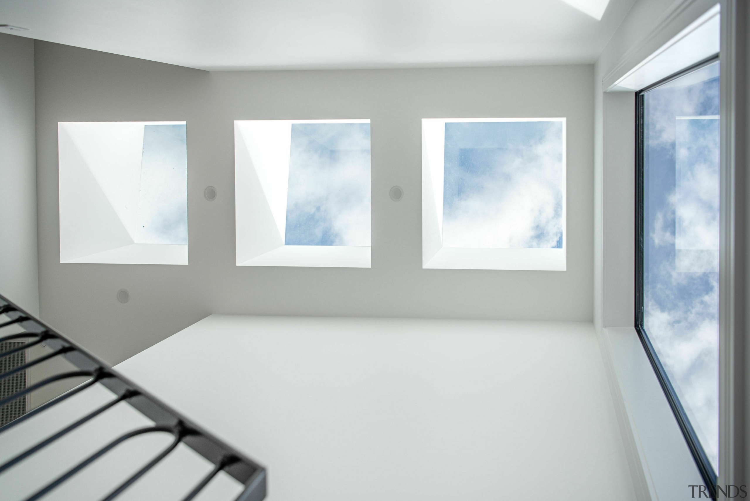 The renovated home has a feeling of lightness 