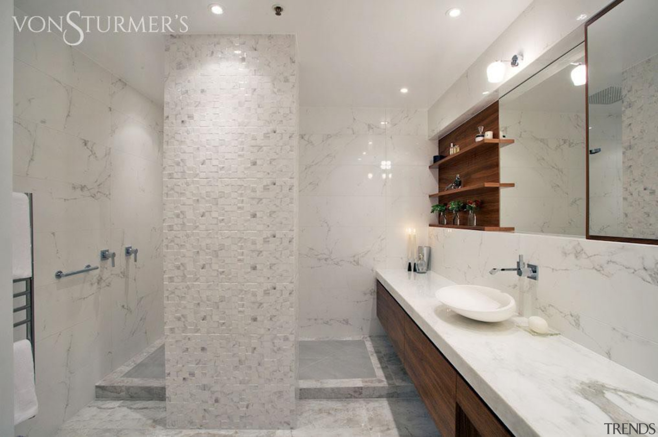 Downtown Penthouse Living - Downtown Penthouse Living - bathroom, floor, home, interior design, property, room, tile, wall, gray