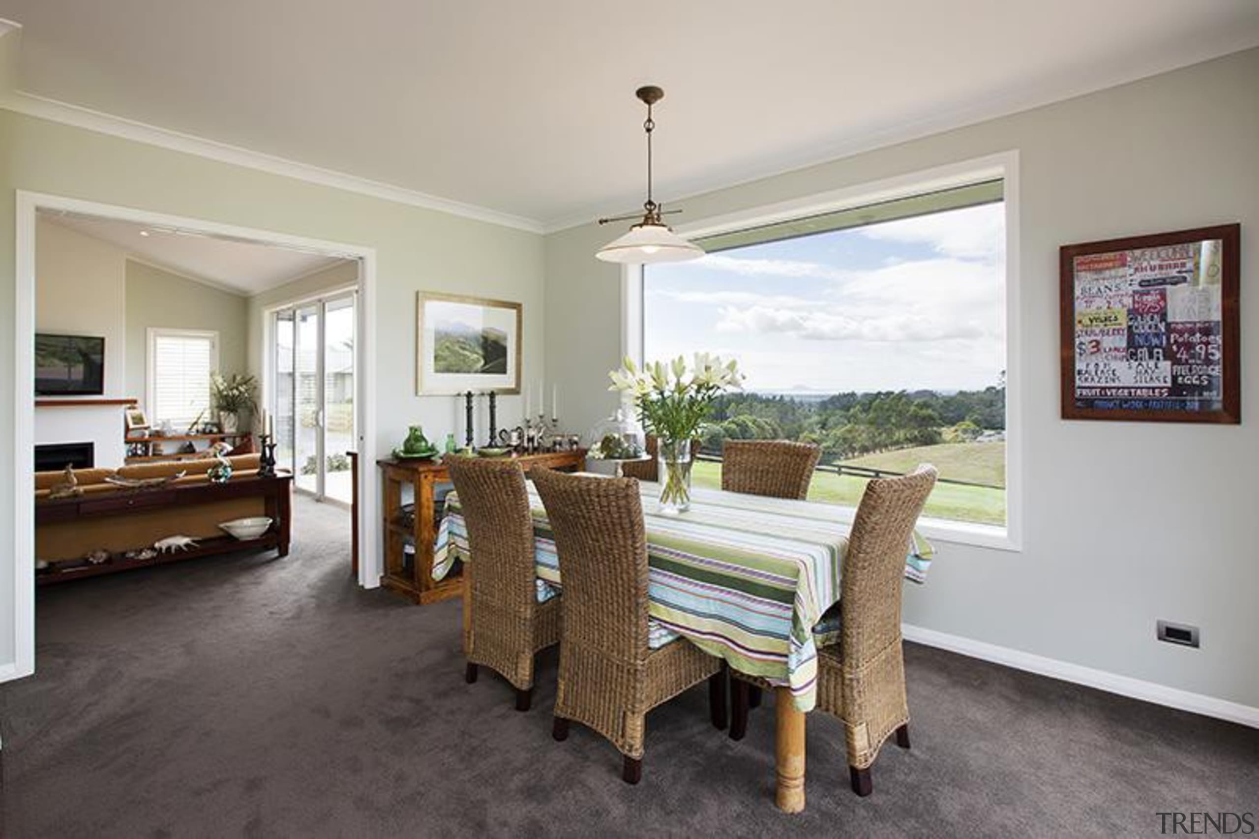 Fowler Homes Tauranga.Gold reserve winner and National finalist dining room, estate, floor, flooring, home, house, interior design, living room, property, real estate, room, table, window, gray