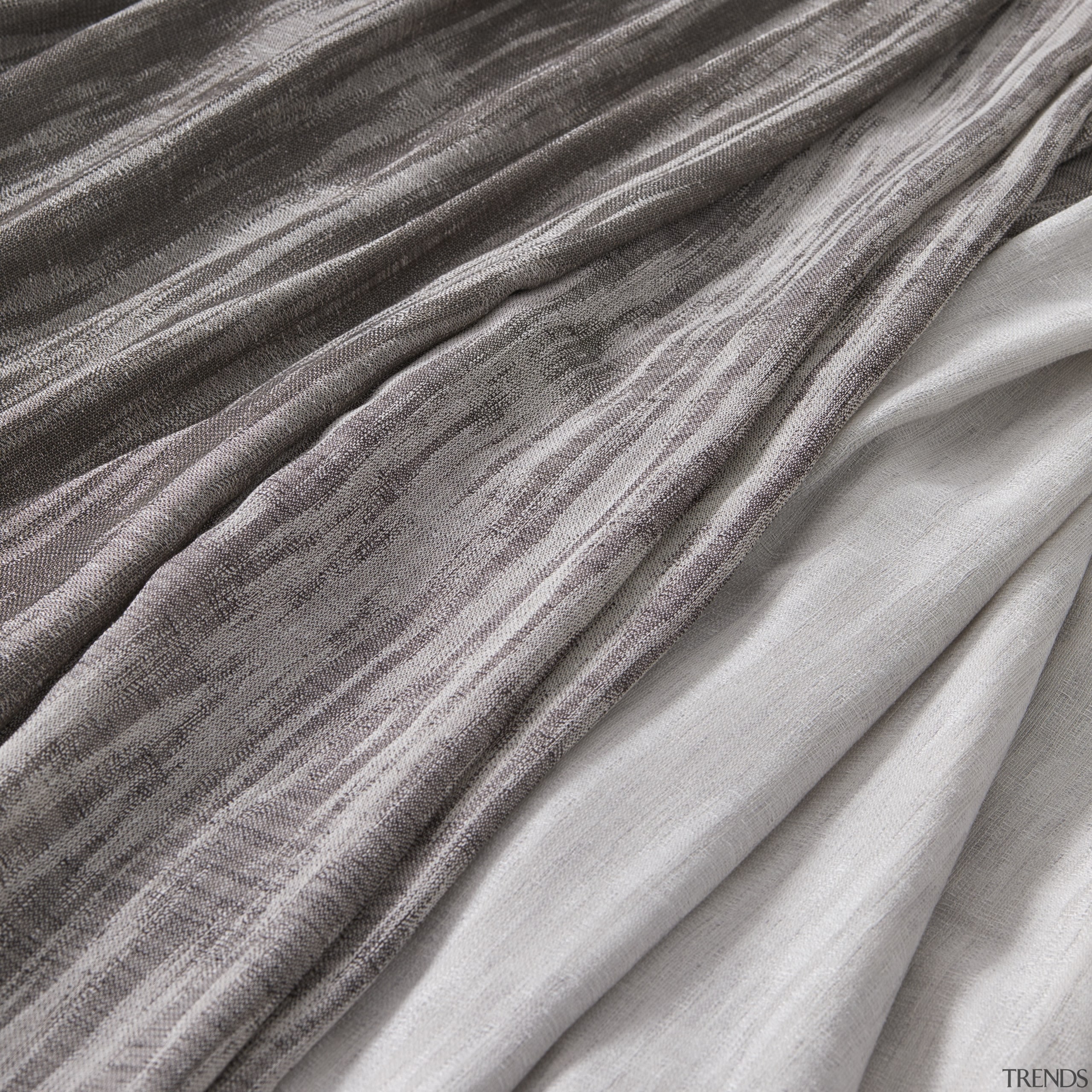 Tranquil, serene and inherently restful, this soft sheer black and white, line, material, monochrome, textile, texture, wood, gray