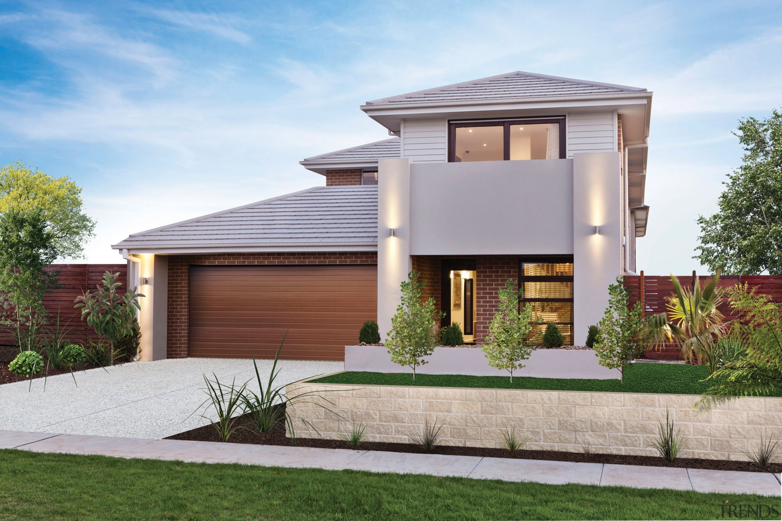 Monier Concrete Tiles - Horizon - Monier Concrete building, elevation, estate, facade, home, house, official residence, property, real estate, residential area, roof, gray