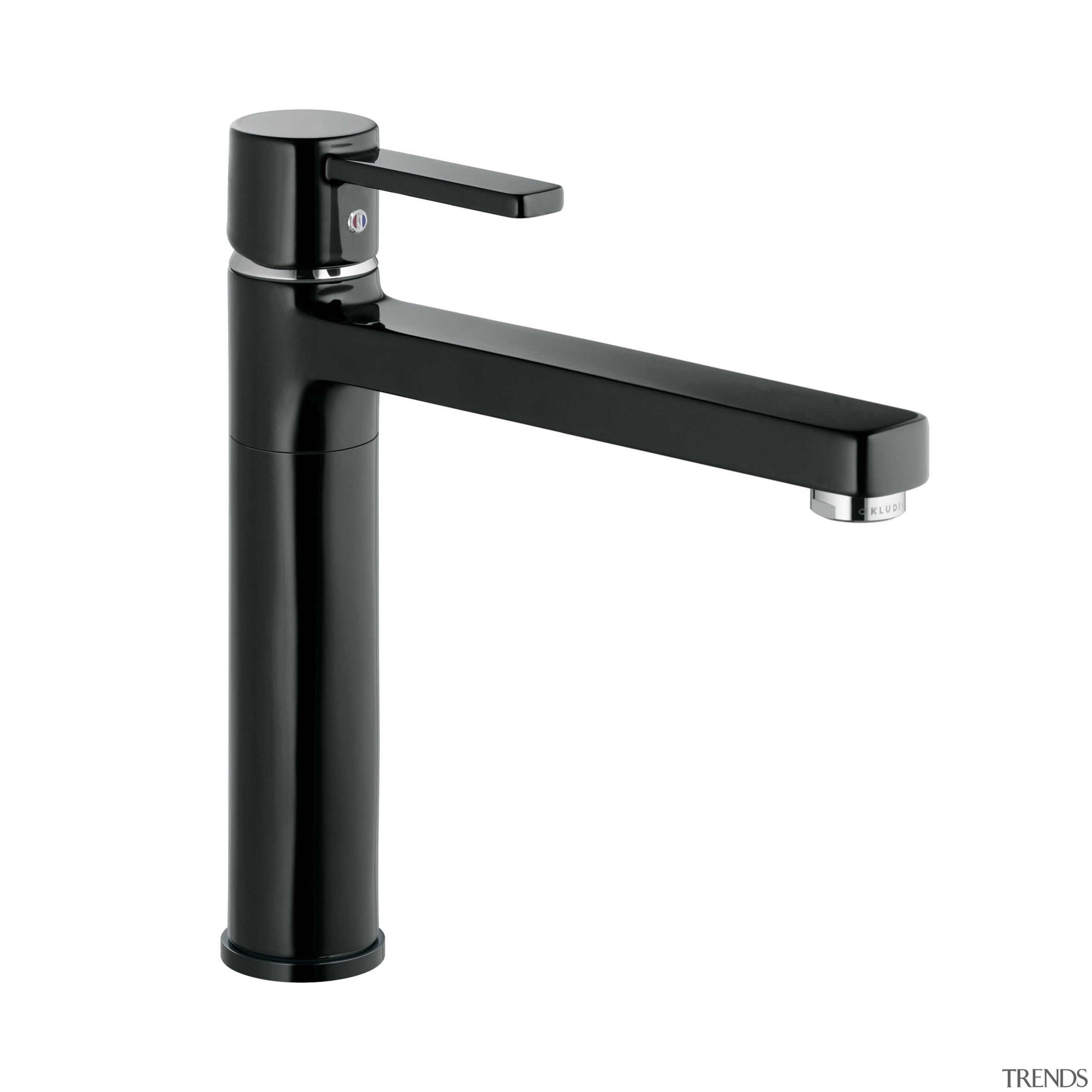 Zenta Black Sink Mixer - Zenta Black Sink hardware, plumbing fixture, product, product design, tap, white