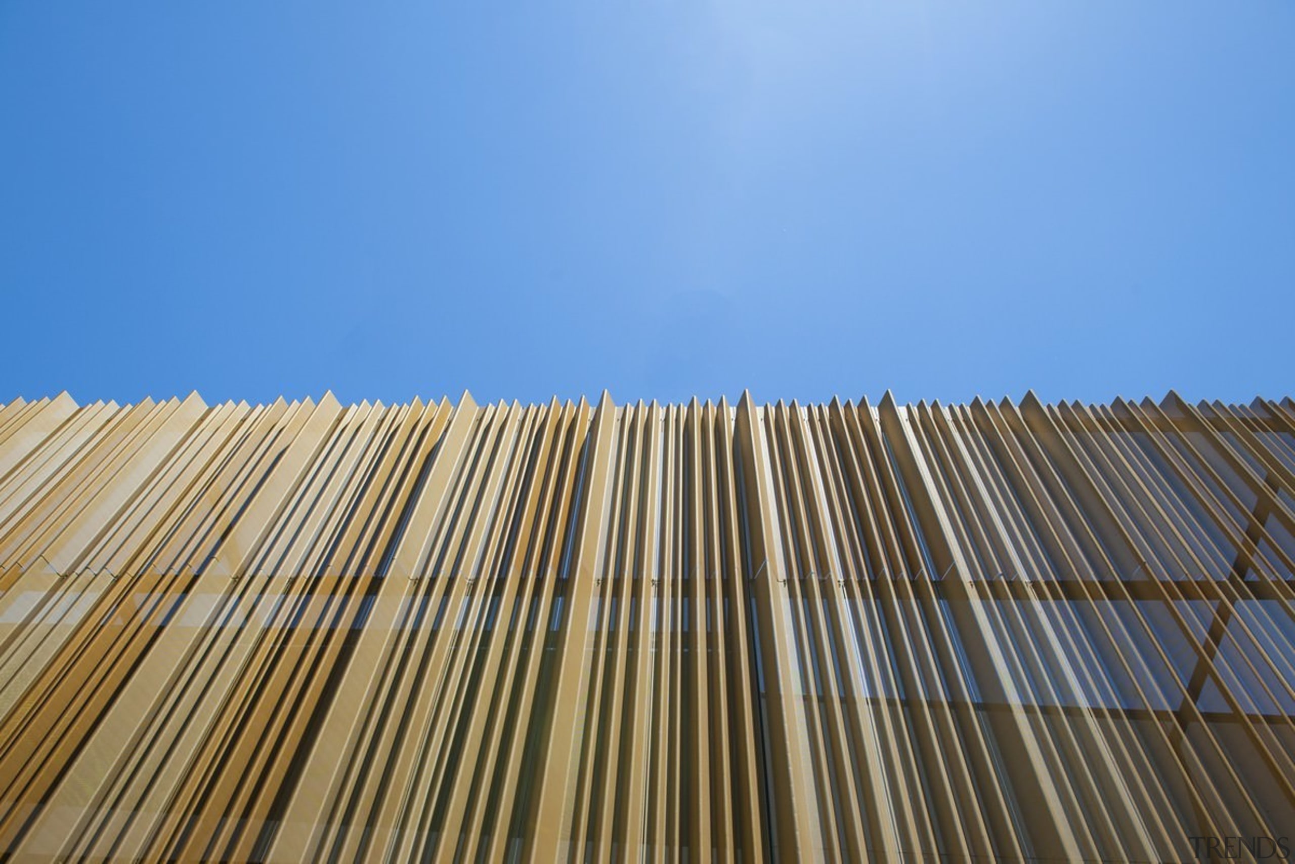 Channel 9 Headquarters – Cox Howlett &amp; Bailey cloud, daylighting, daytime, field, horizon, line, roof, sky, sunlight, wood, teal