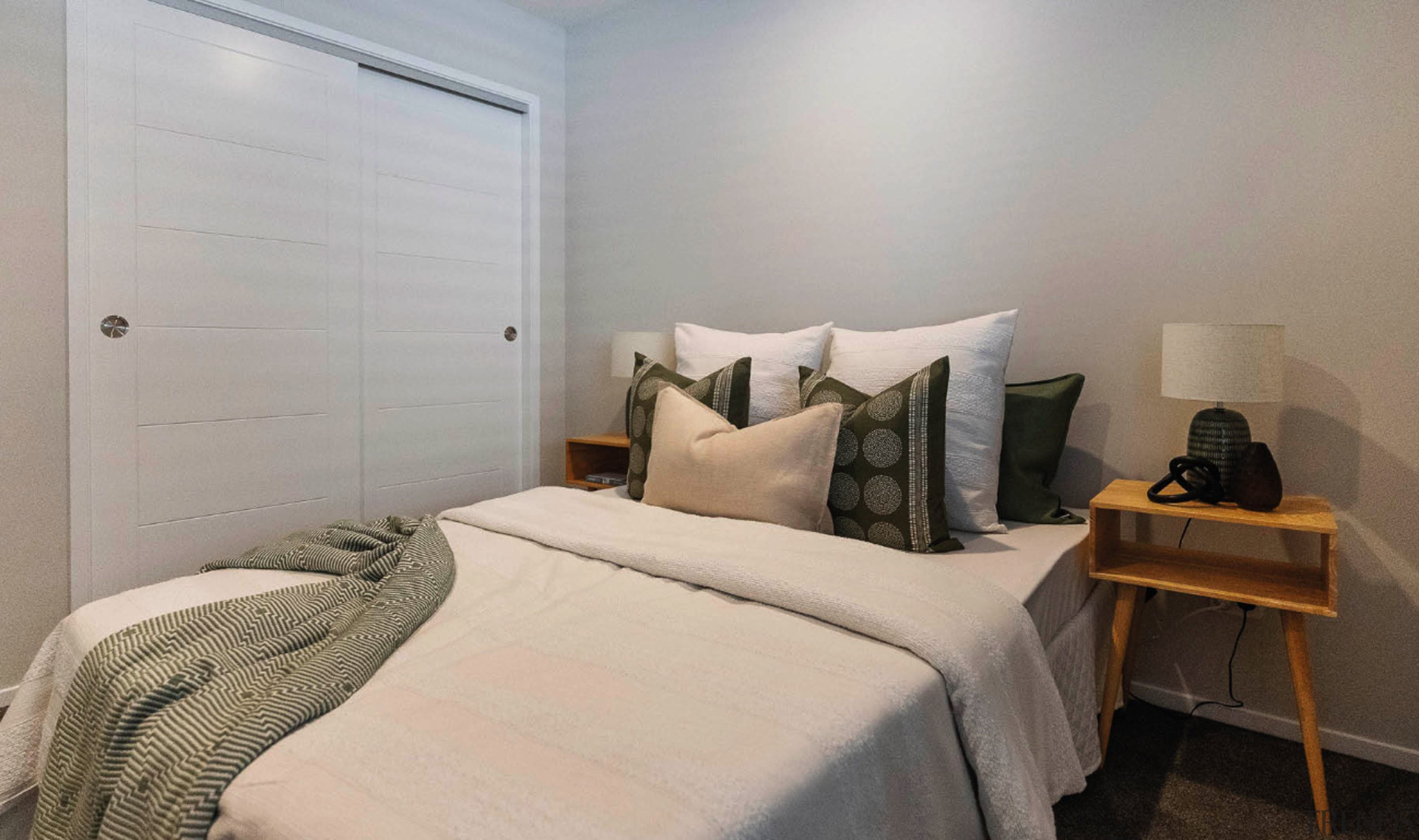 The two secondary bedrooms have built in wardrobes. 