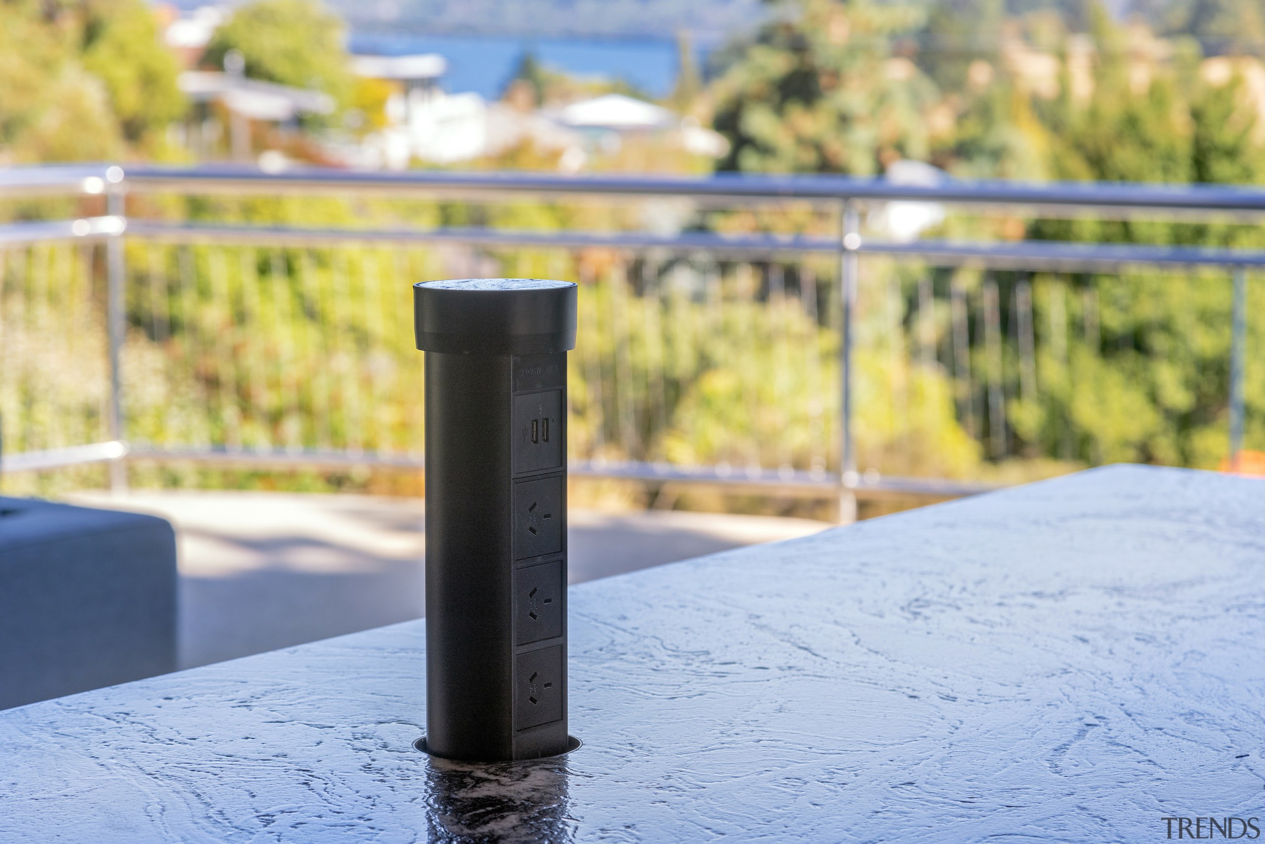A pop-up power point merges from the exotic 
