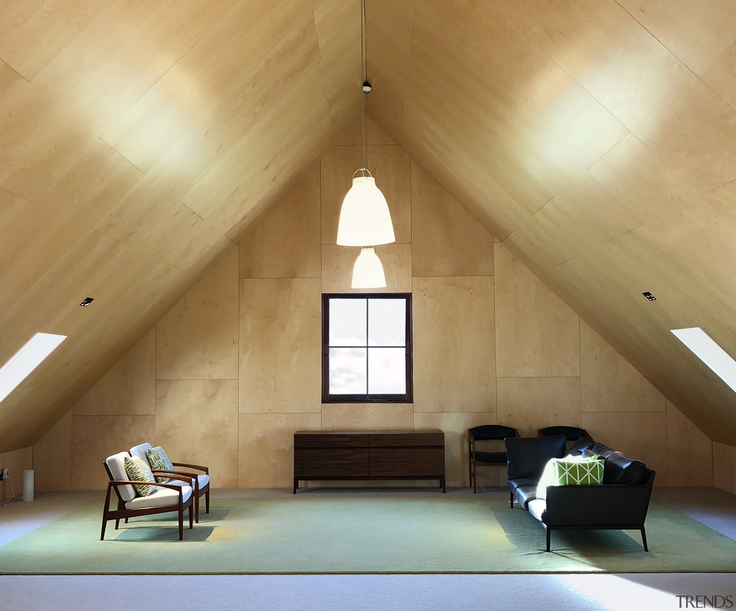 Architect: bell + co architecture - architecture | architecture, attic, ceiling, daylighting, floor, home, house, interior design, property, room, wall, wood, brown, orange