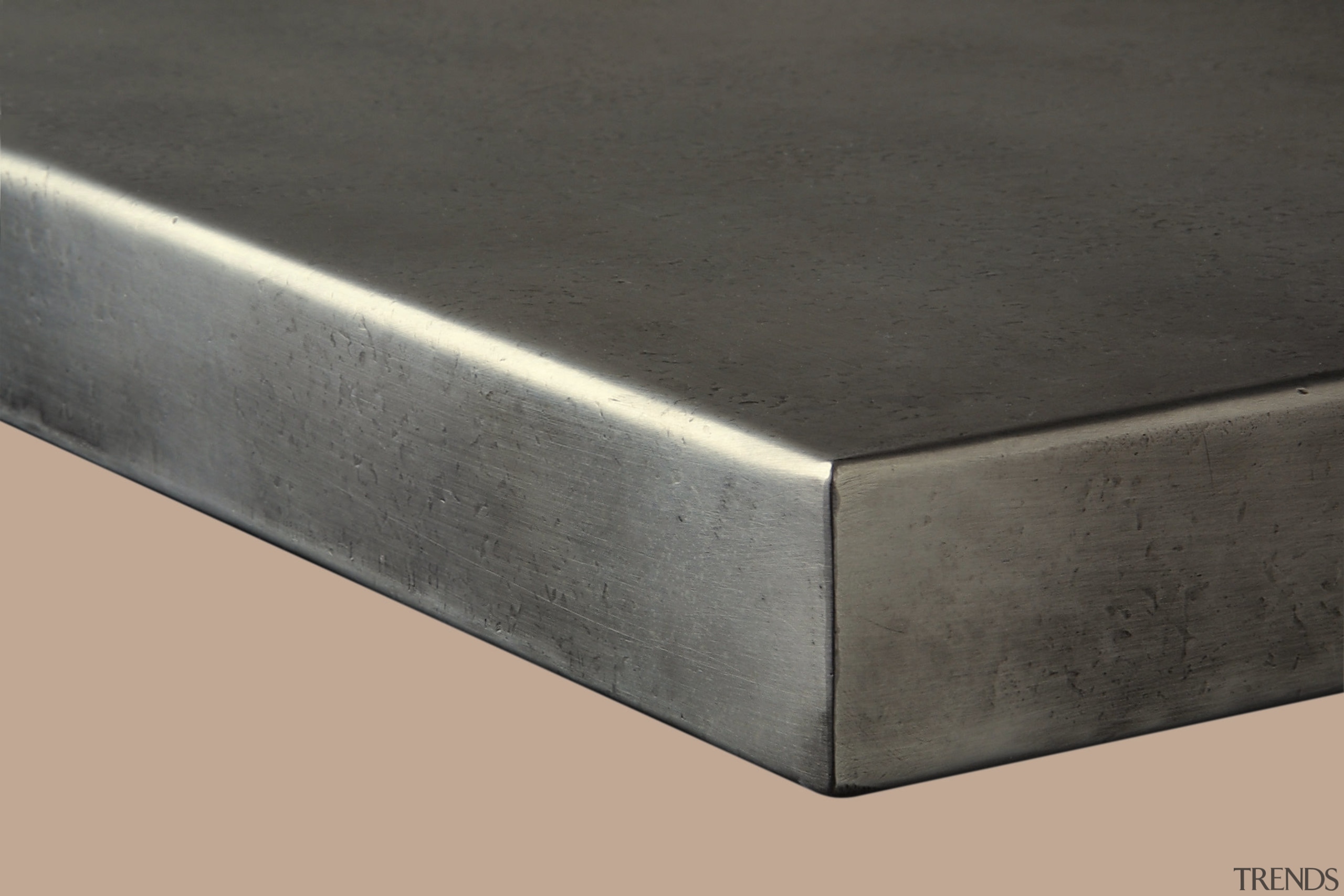 View of this countertop - View of this angle, material, metal, product design, rectangle, steel, black, gray, orange