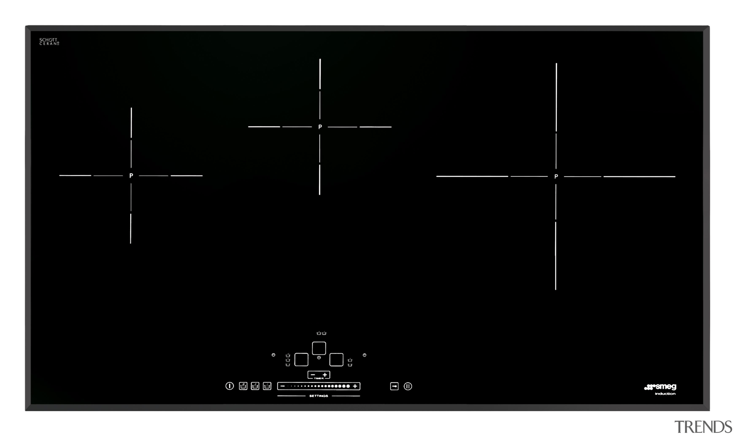 Smeg has a new induction cooktop collection with area, line, product design, technology, black