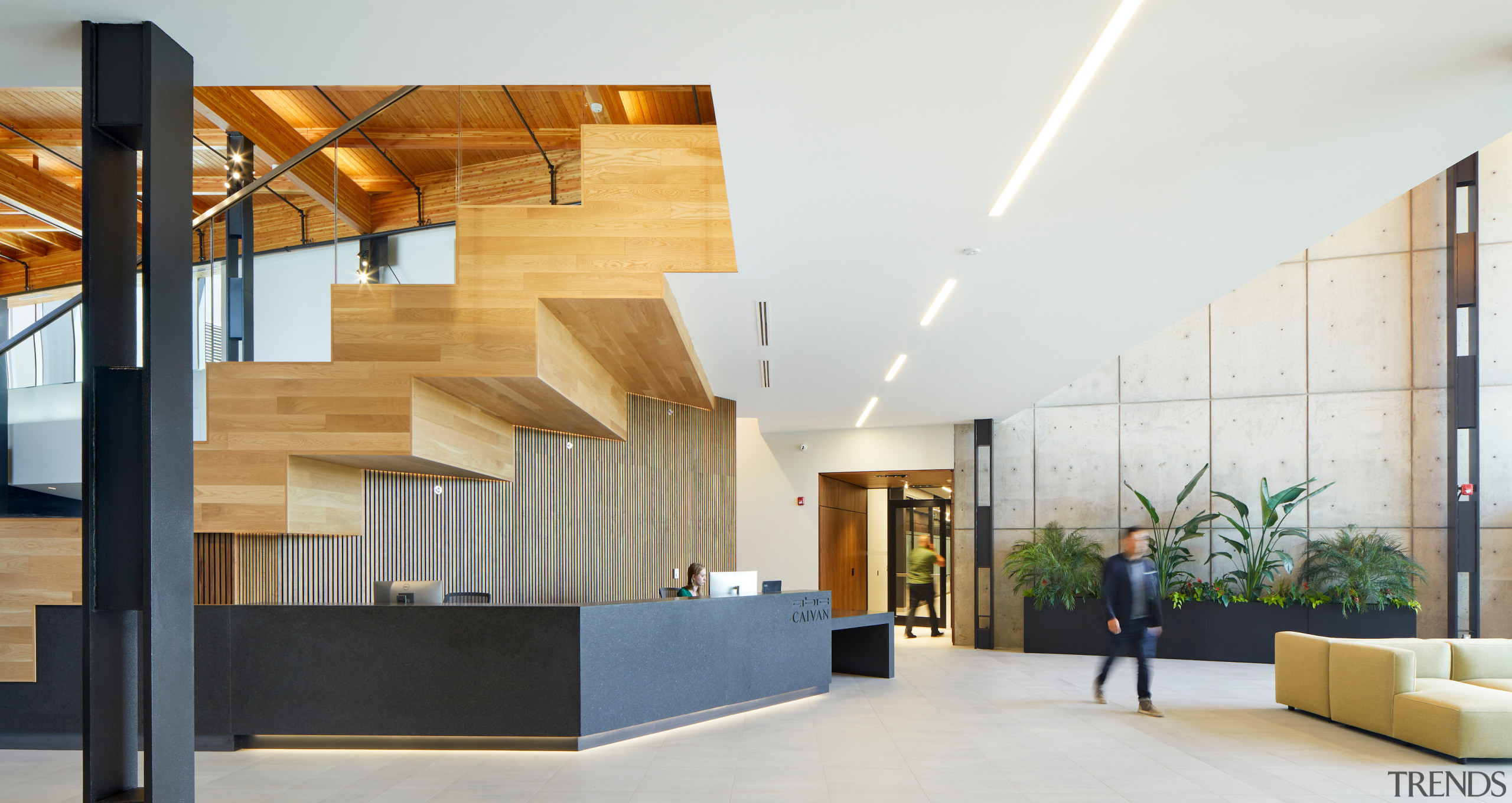 Reception. - Redefining the collaborative workplace - 