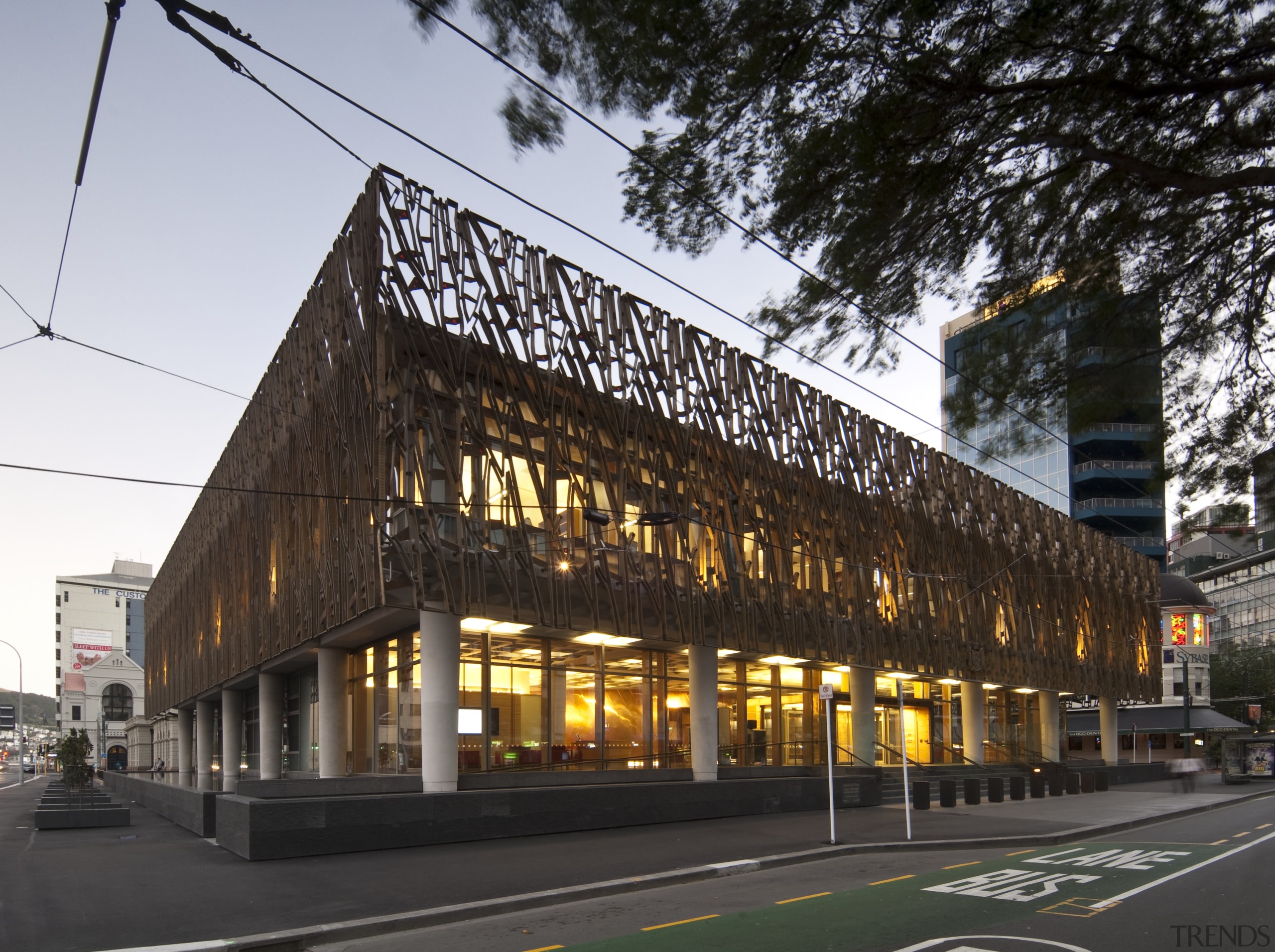 Supreme Court of New Zealand, Wellington - Supreme architecture, building, facade, house, mixed use, black