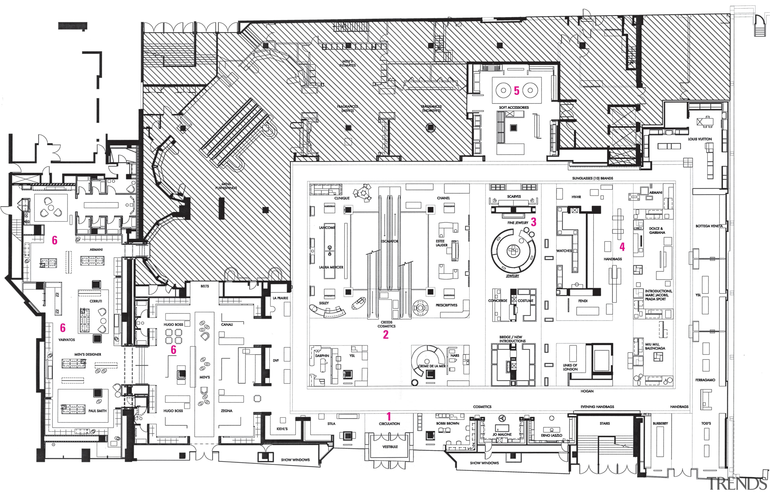 view of the floor map - view of architecture, area, black and white, design, diagram, drawing, floor plan, font, line, line art, plan, product design, residential area, technical drawing, urban design, white