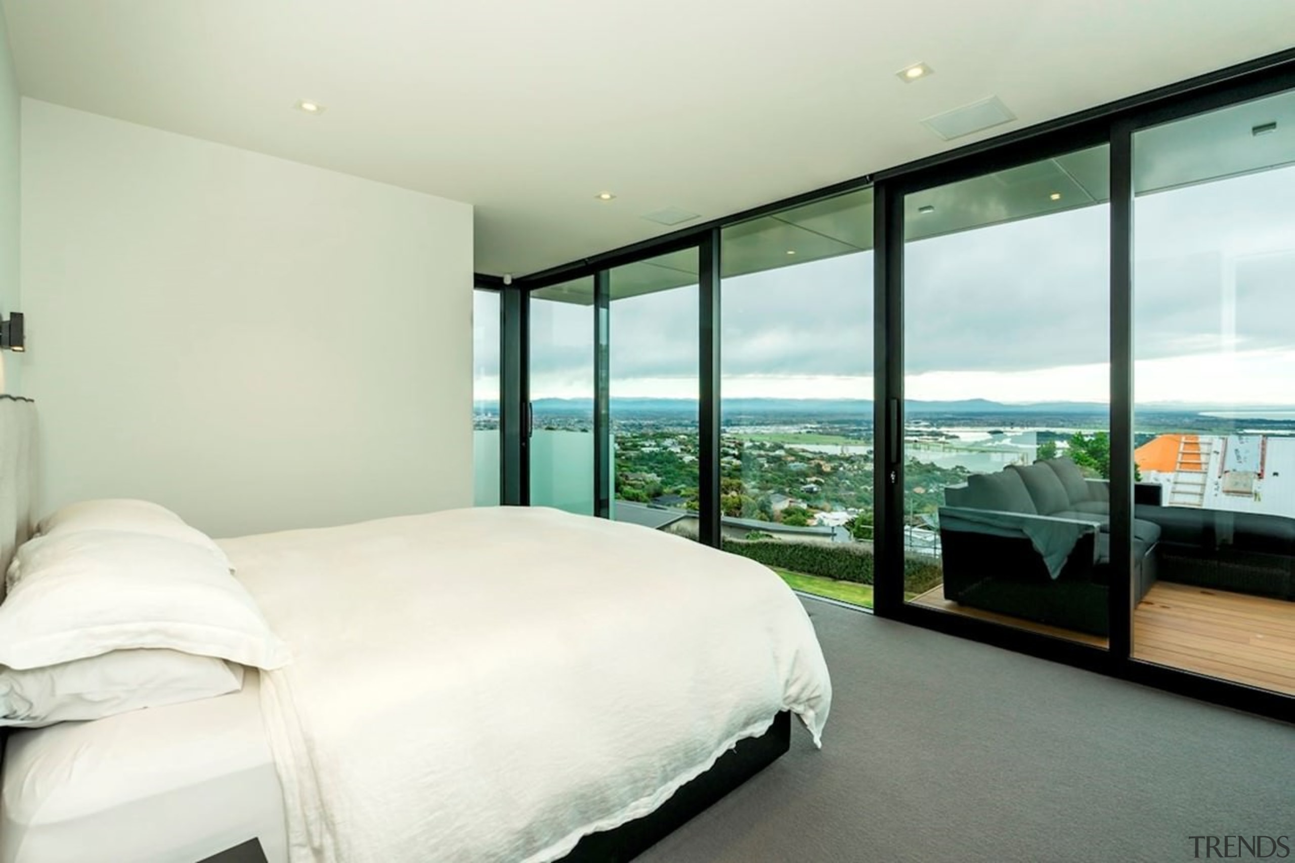 Registered Master Builders – House of the Year bed frame, bedroom, ceiling, estate, interior design, property, real estate, room, suite, window, white