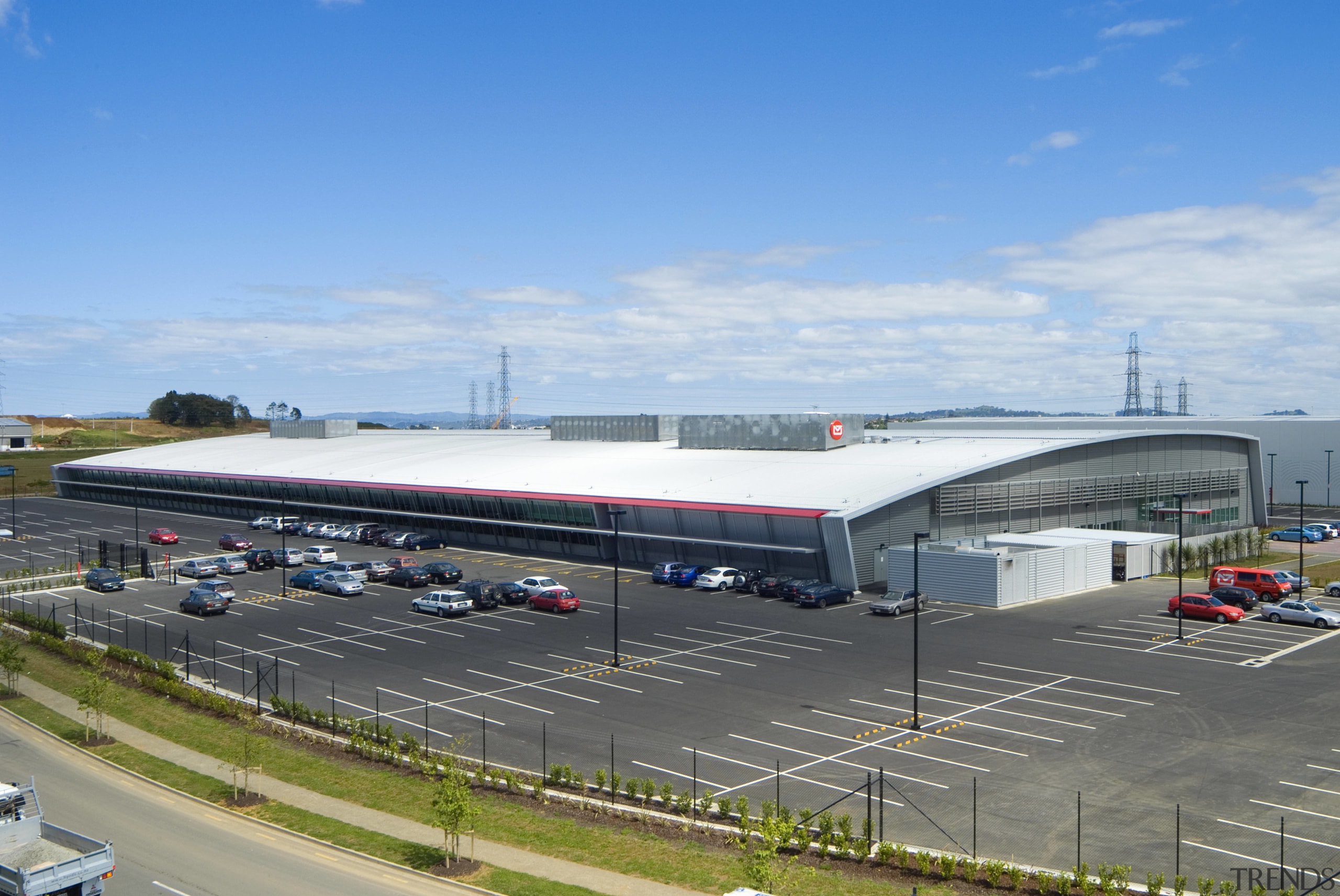 Steel Roofing was contracted to supply and install airport, airport terminal, metropolitan area, sky, structure, transport, teal