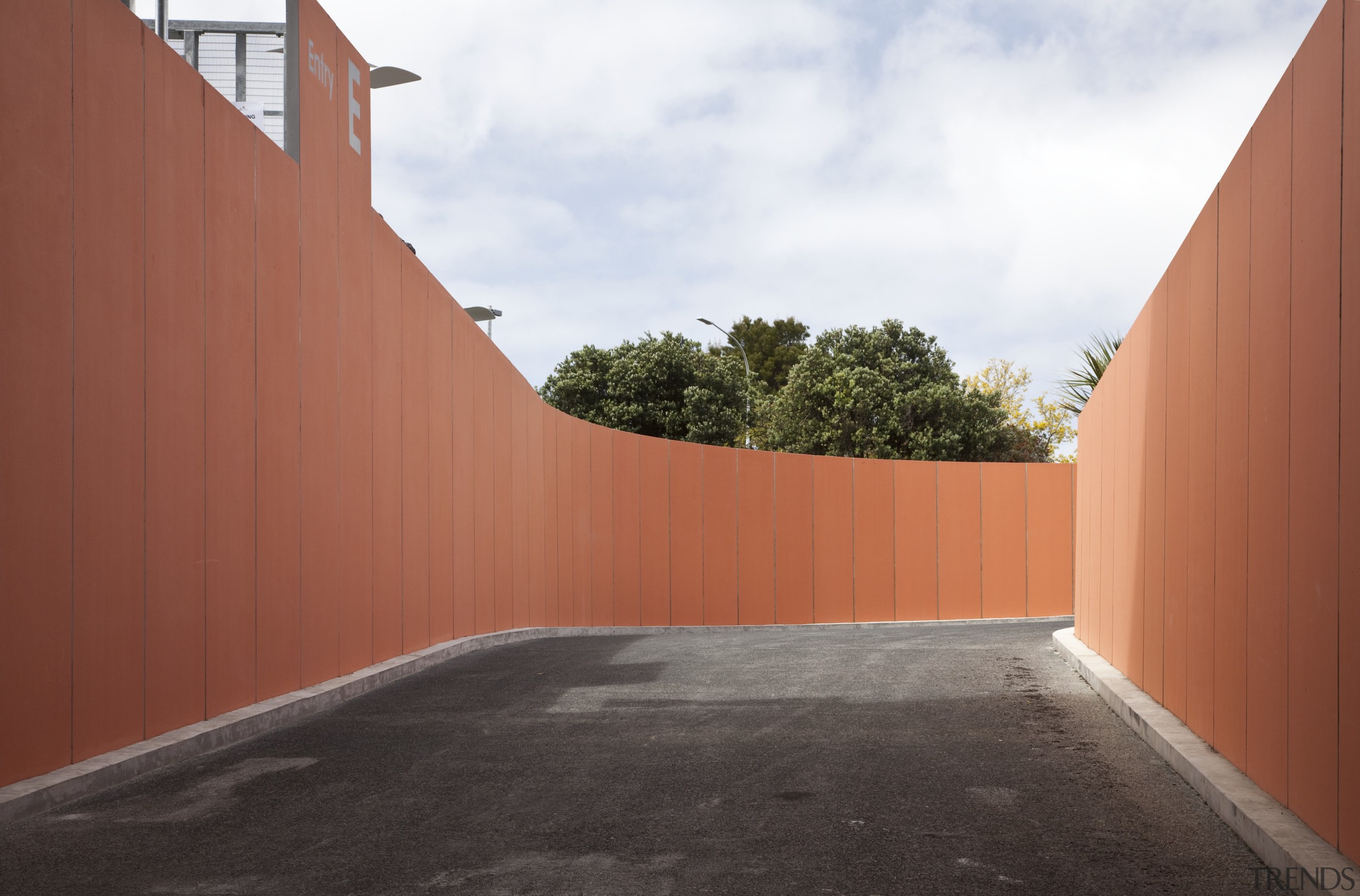 view of Eden Park which features precast concrete architecture, facade, house, line, property, real estate, sky, wall, wood, red, white