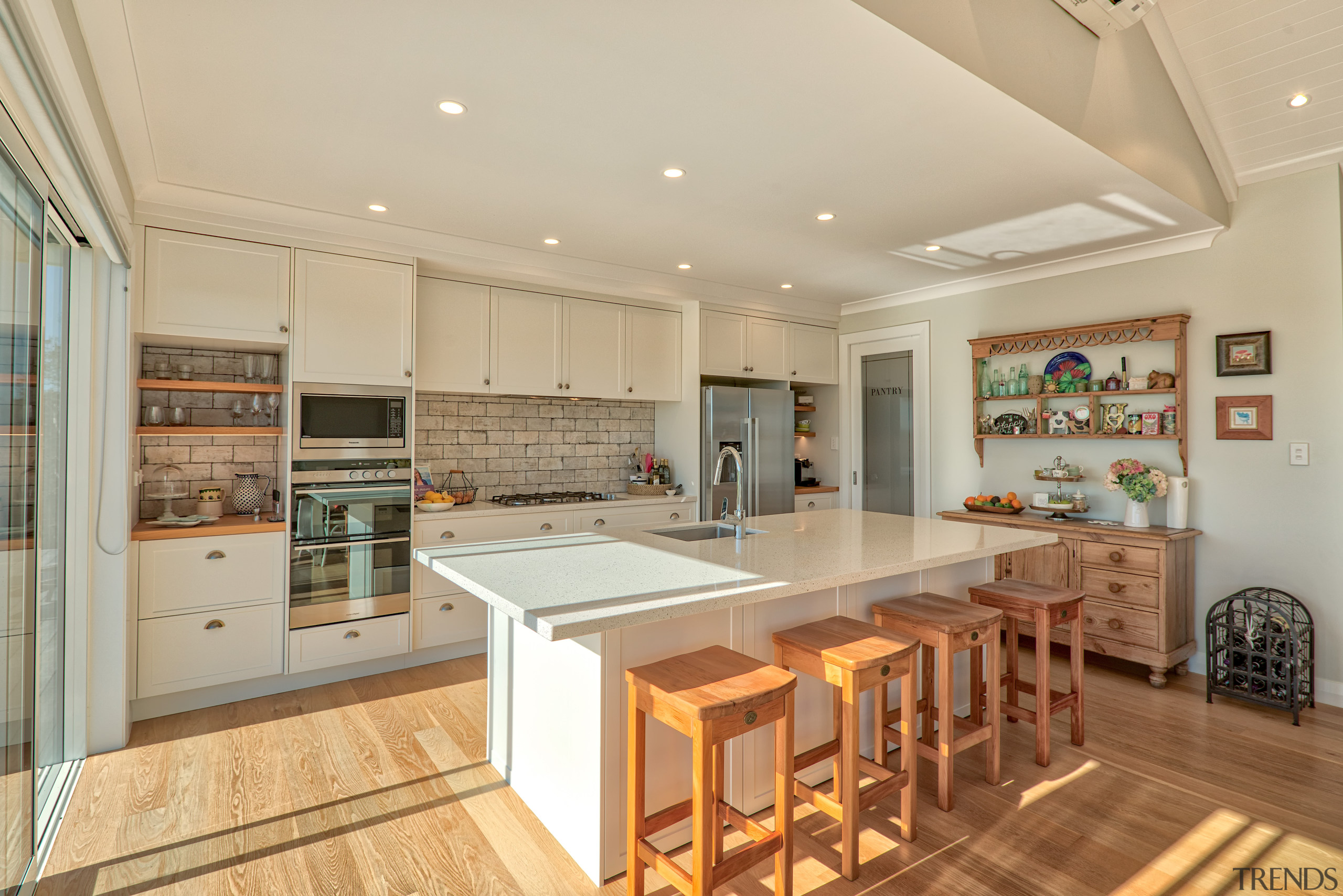 The owner of this Fowler Homes-built residence works cabinetry, countertop, cuisine classique, interior design, kitchen, real estate, room, Fowler homes, home builder