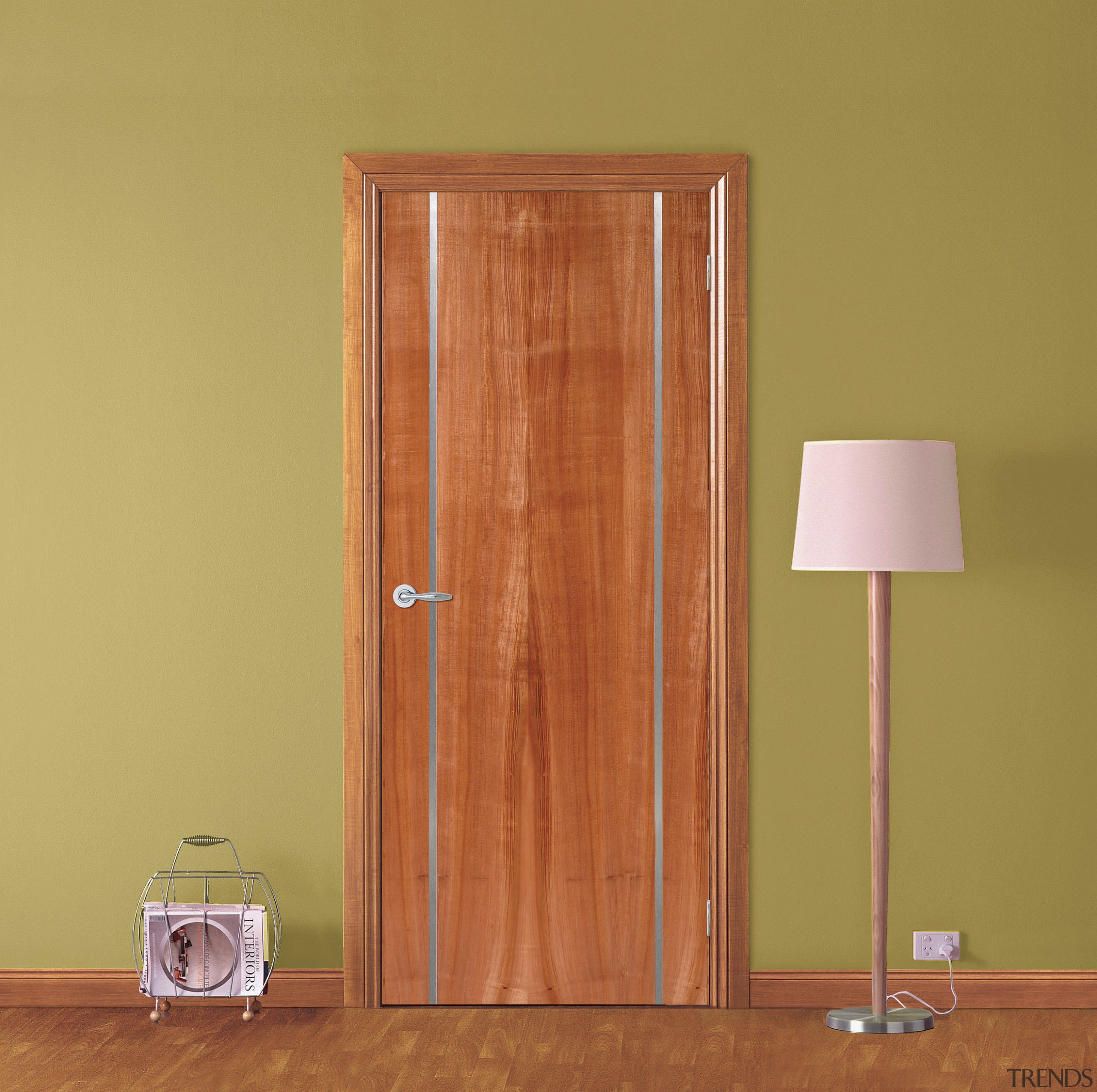 A view of a door from William Russell cupboard, door, furniture, hardwood, product design, wardrobe, wood, wood stain, orange, brown