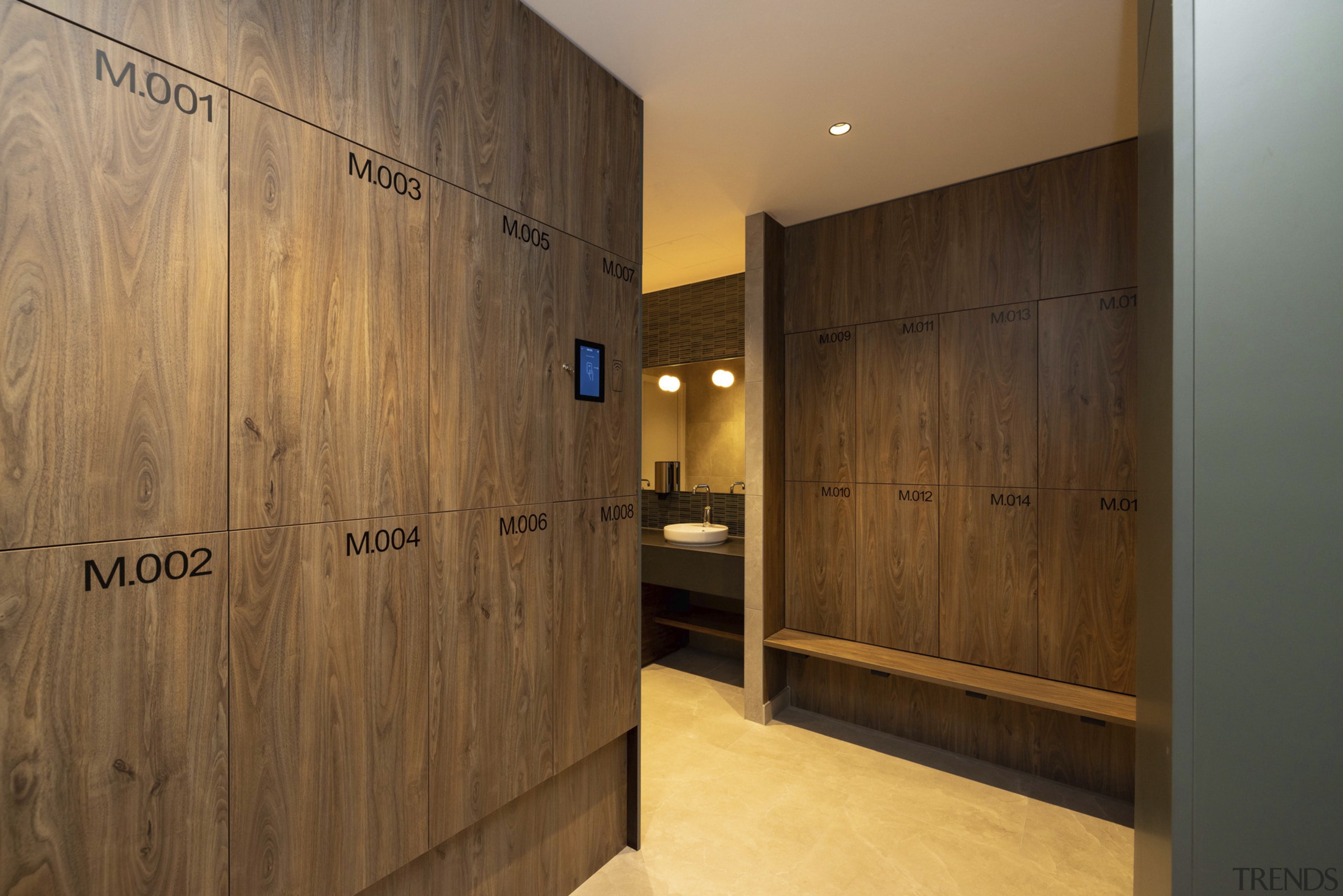 Lockers and rest rooms at 3 Te Kehu 