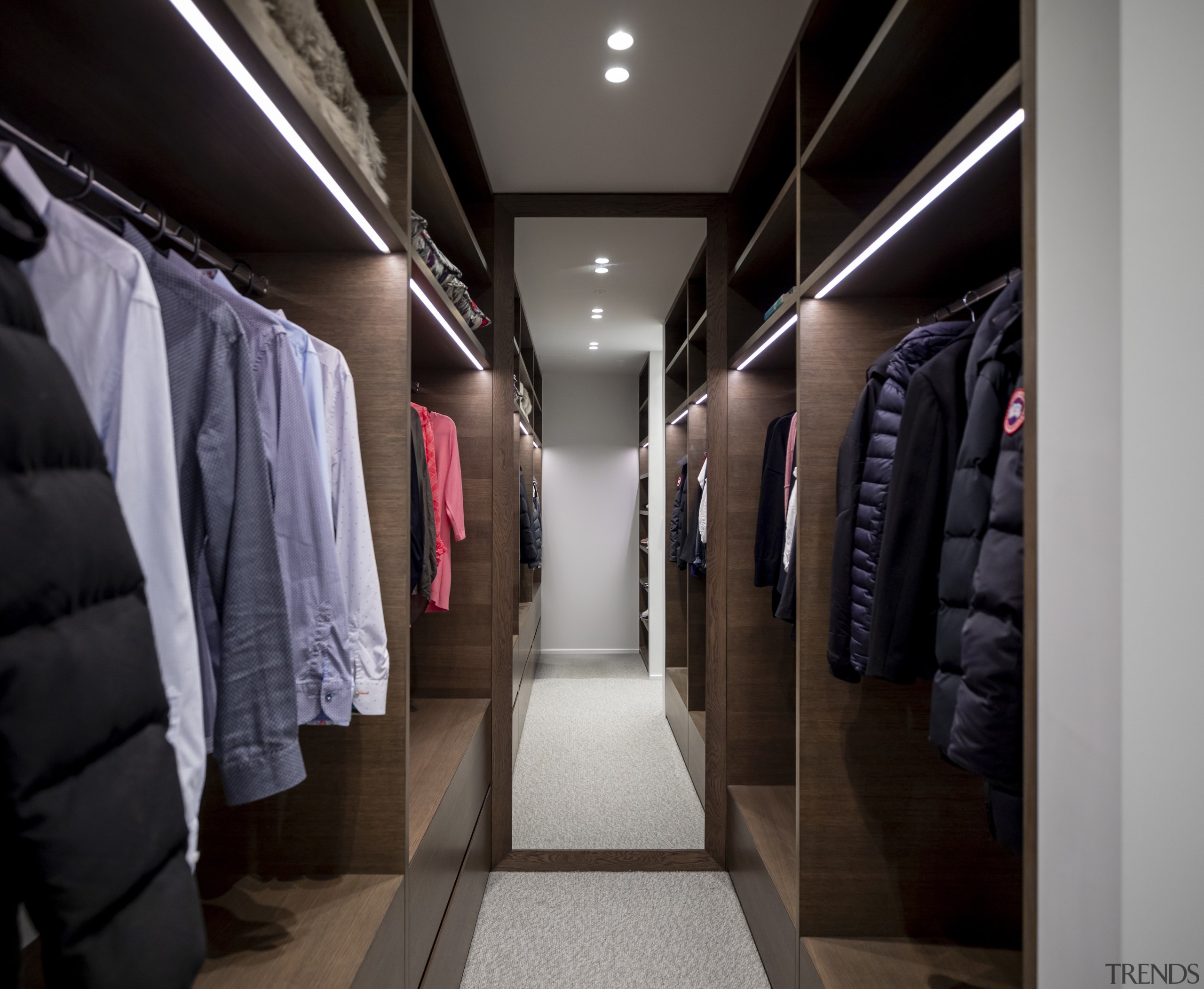 Master walk-in robe. - 'Bring the outside in' 