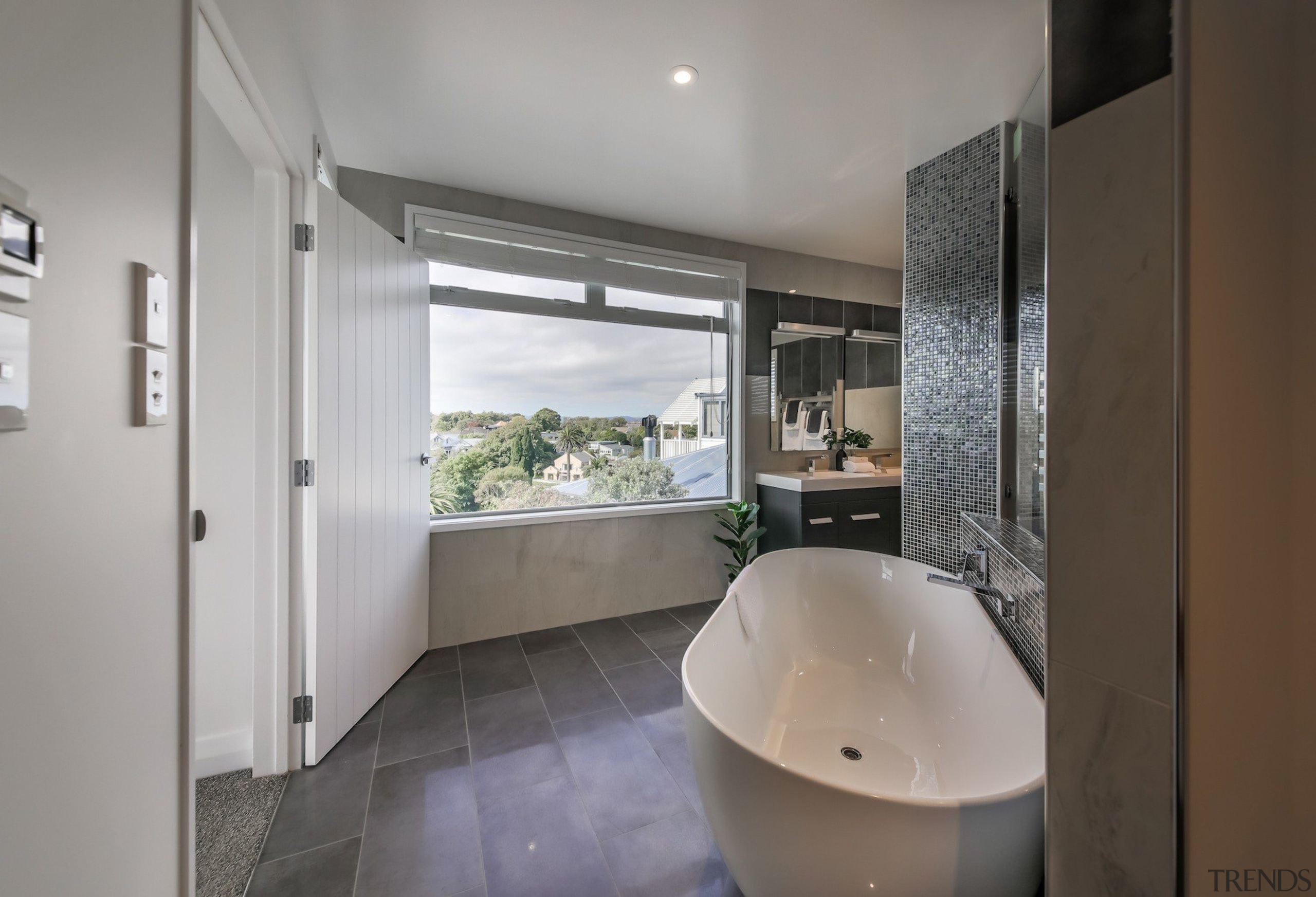 See more from Encompass Ideas Interior Design architecture, bathroom, interior design, property, real estate, room, gray