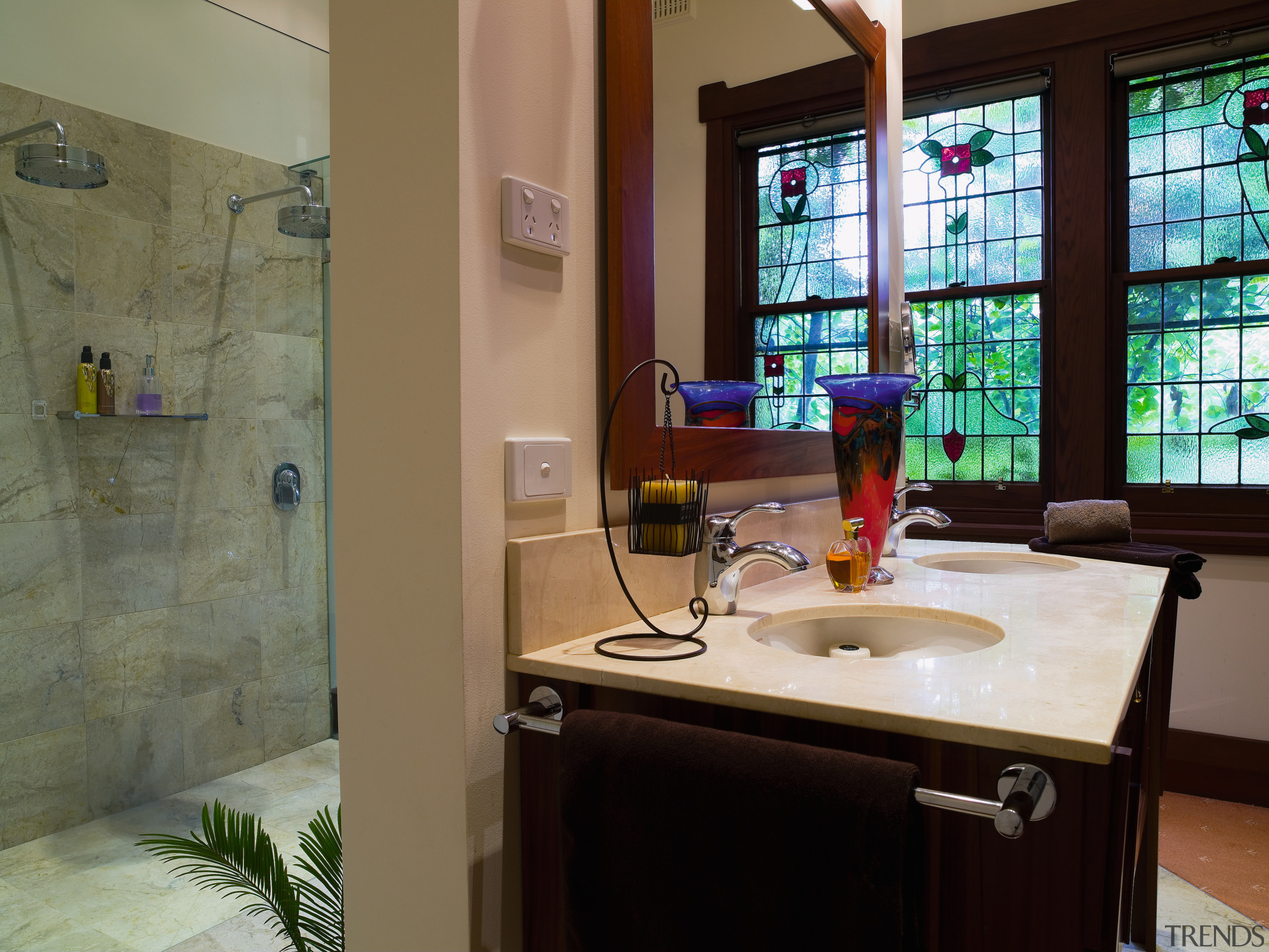 view of the bathroom featuring dante solid timber bathroom, home, interior design, property, real estate, room, window, brown, black