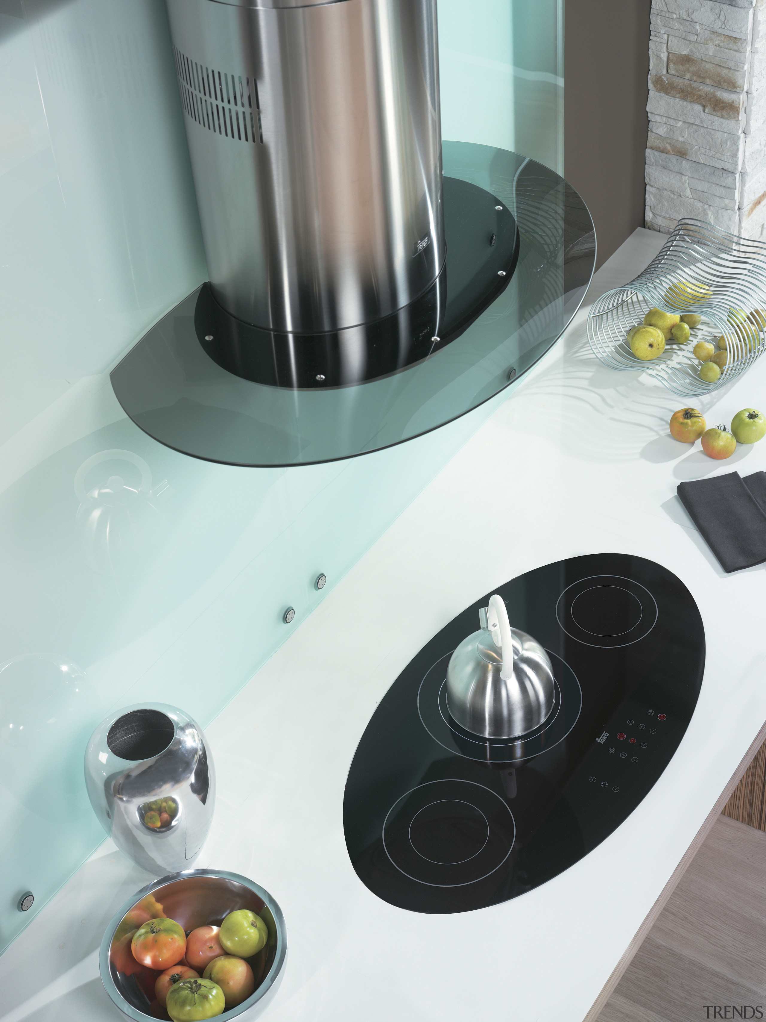 A view of some kitchen appliances by Teka countertop, home appliance, kitchen appliance, product design, sink, small appliance, tap, white