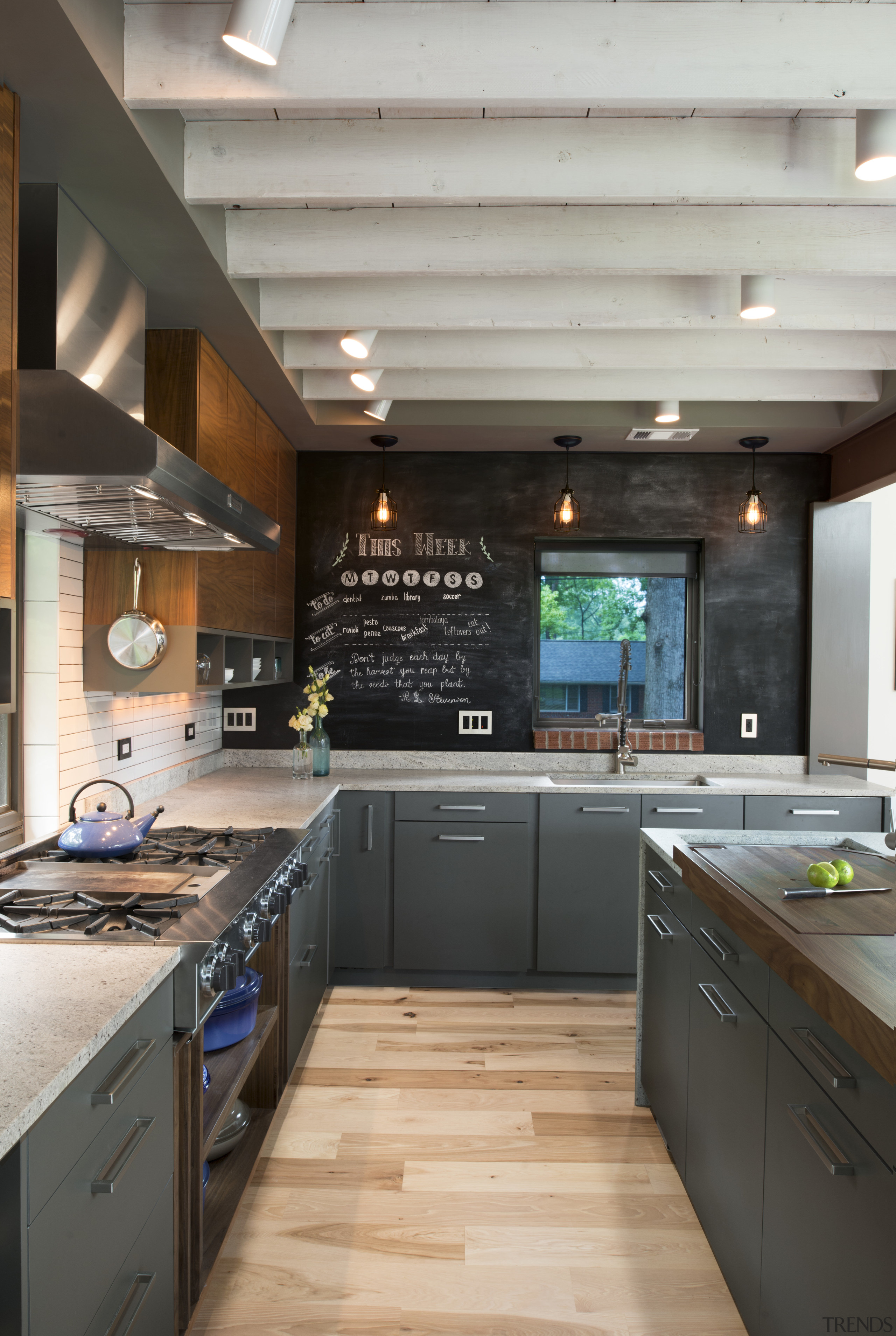 Simple cabinet frames, an efficient use of space cabinetry, countertop, cuisine classique, hardwood, interior design, kitchen, wood flooring, gray, black