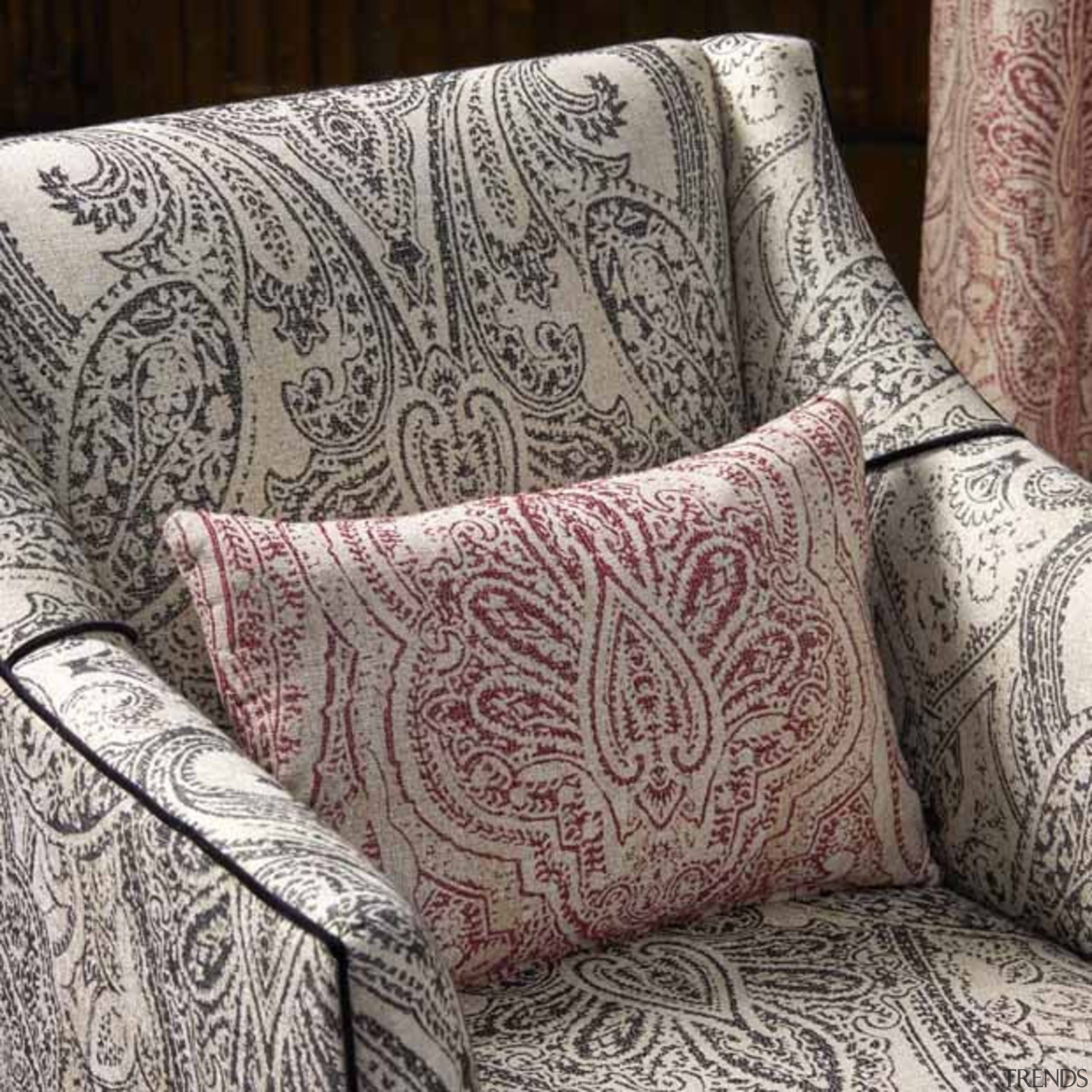 A Warwick Naturally range that radiates character and chair, couch, cushion, furniture, pattern, pillow, textile, throw pillow, gray