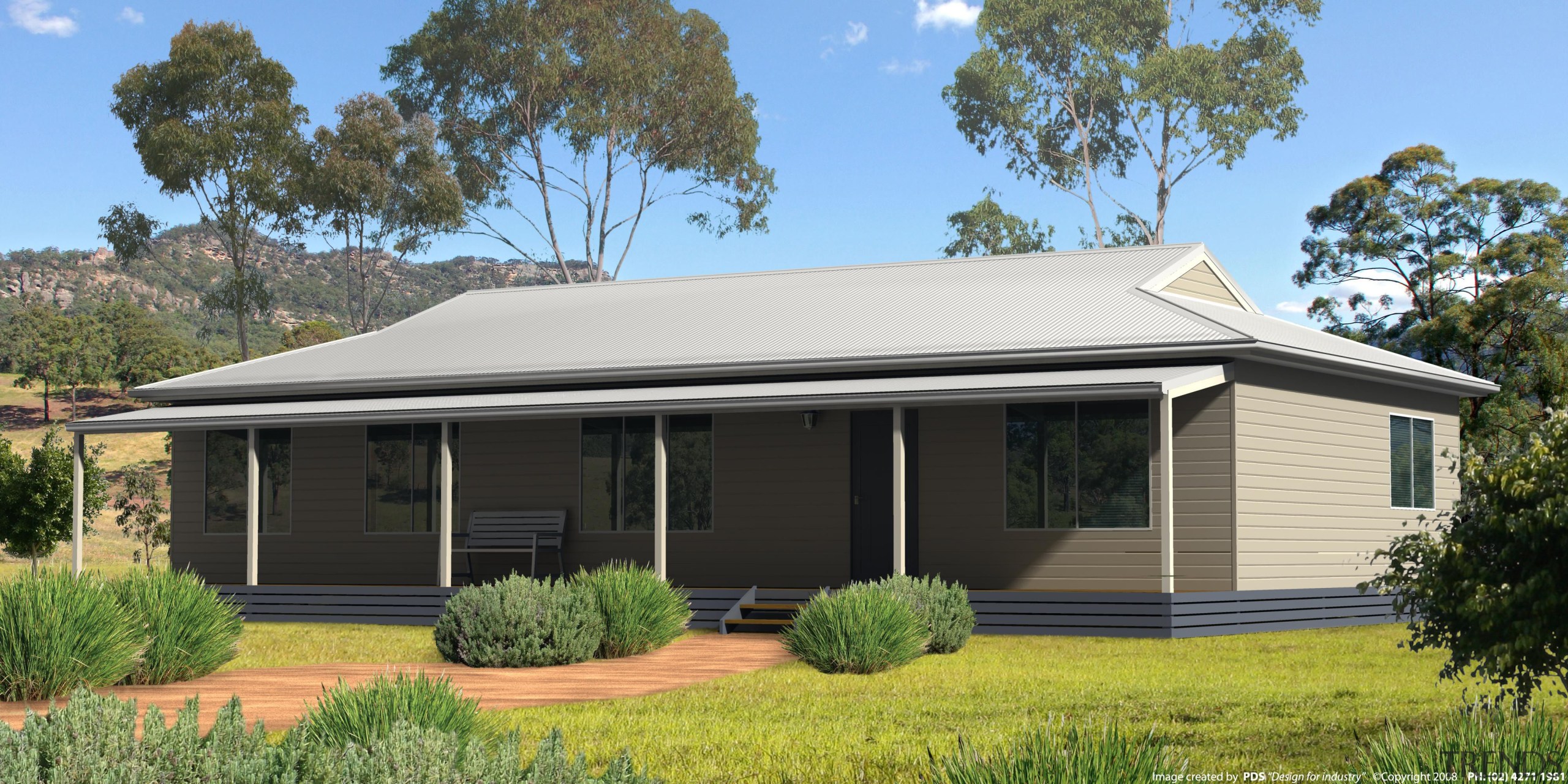 15.6 m x 8.0 mBedrooms: 3Bathrooms: 1Home: 124.8 cottage, elevation, estate, facade, home, house, landscape, property, real estate, roof, siding