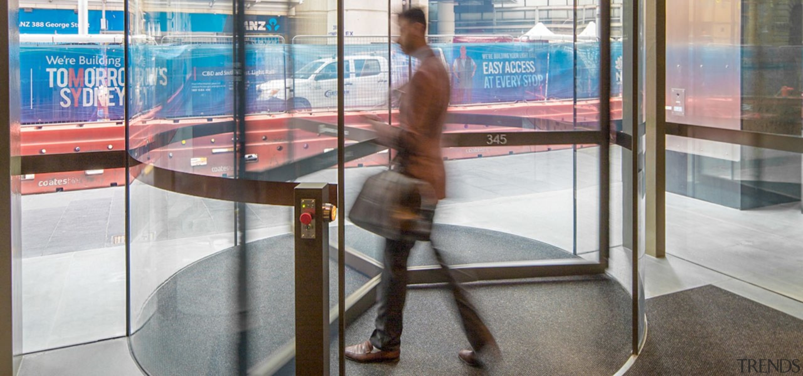 George Place 04 - display case | door display case, door, glass, leisure, standing, window, gray