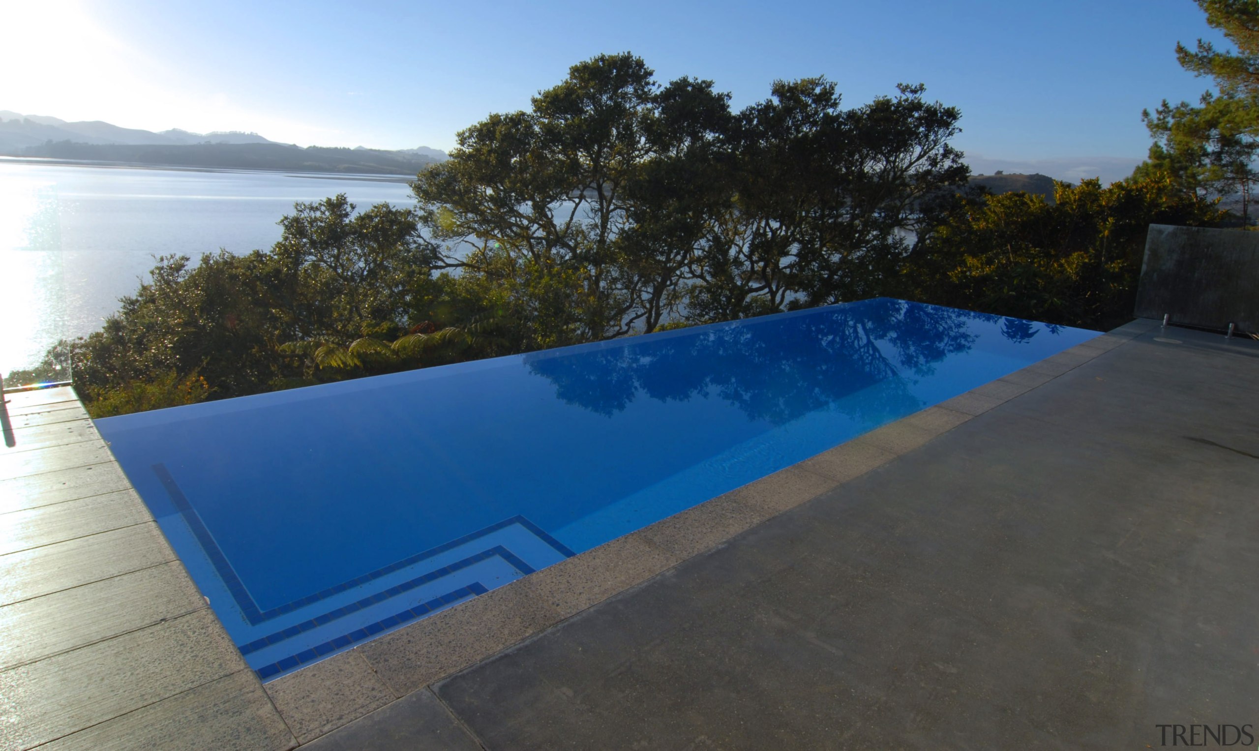 View of unique pool by Mayfair Pools - area, daylighting, leisure, property, real estate, roof, sky, swimming pool, water, black