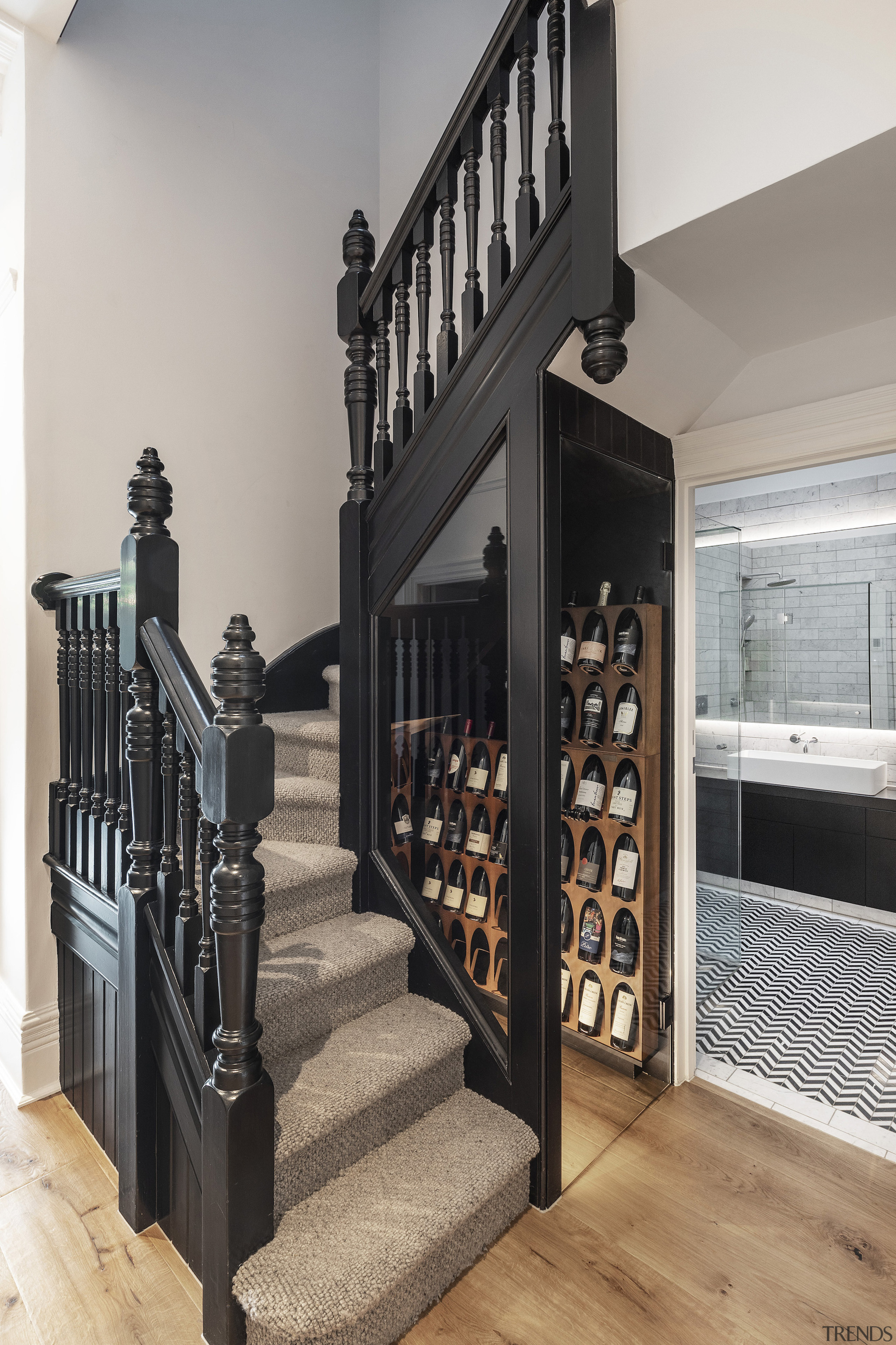 A fun wine cellar solution slots into the 