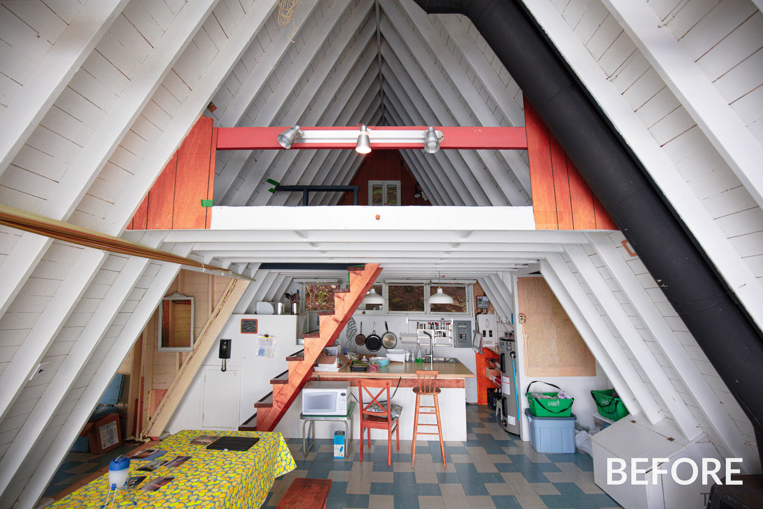 Before. - Honouring the A-frame - 