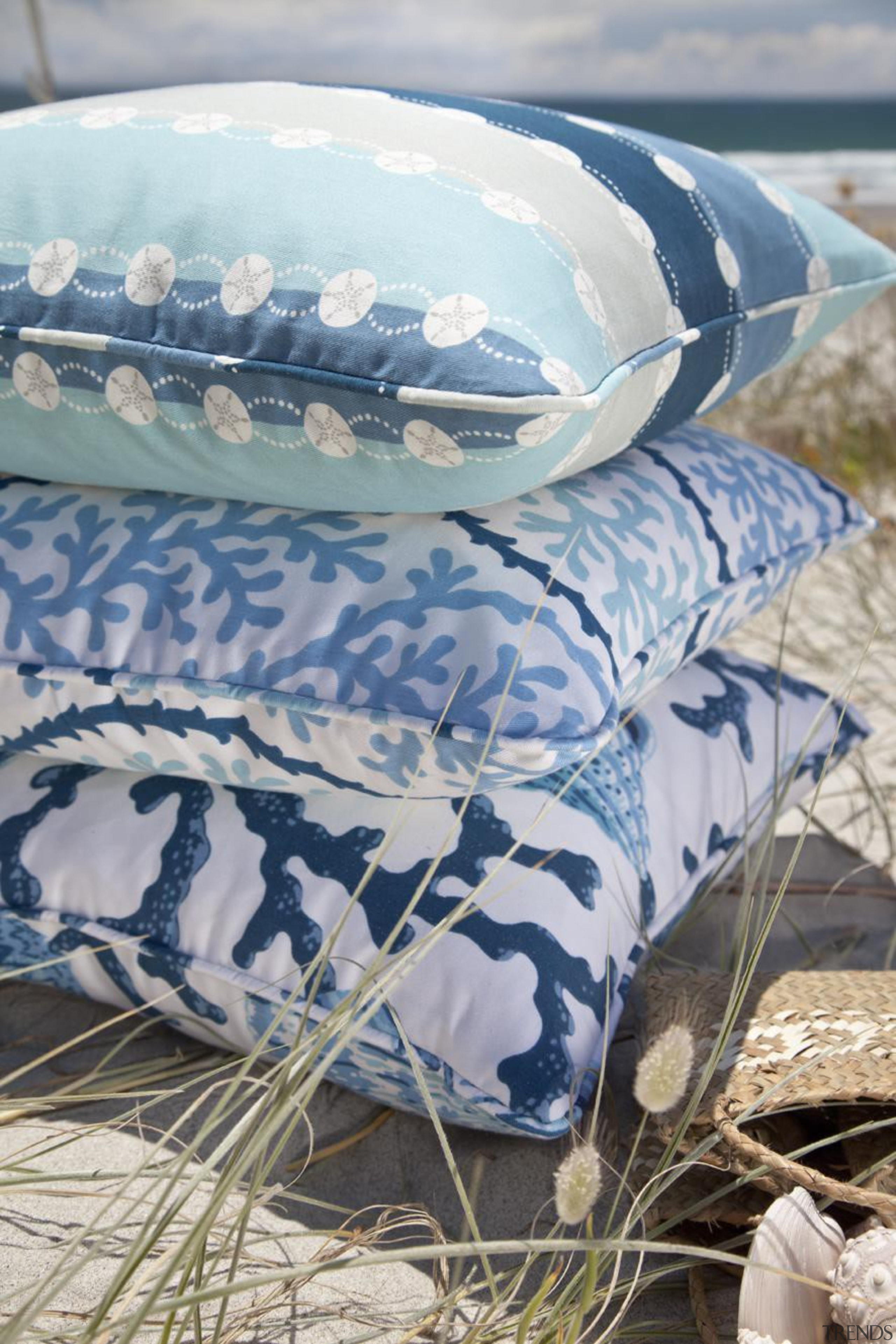 Something for summer - Maldives drapery collection bed sheet, textile, water, gray