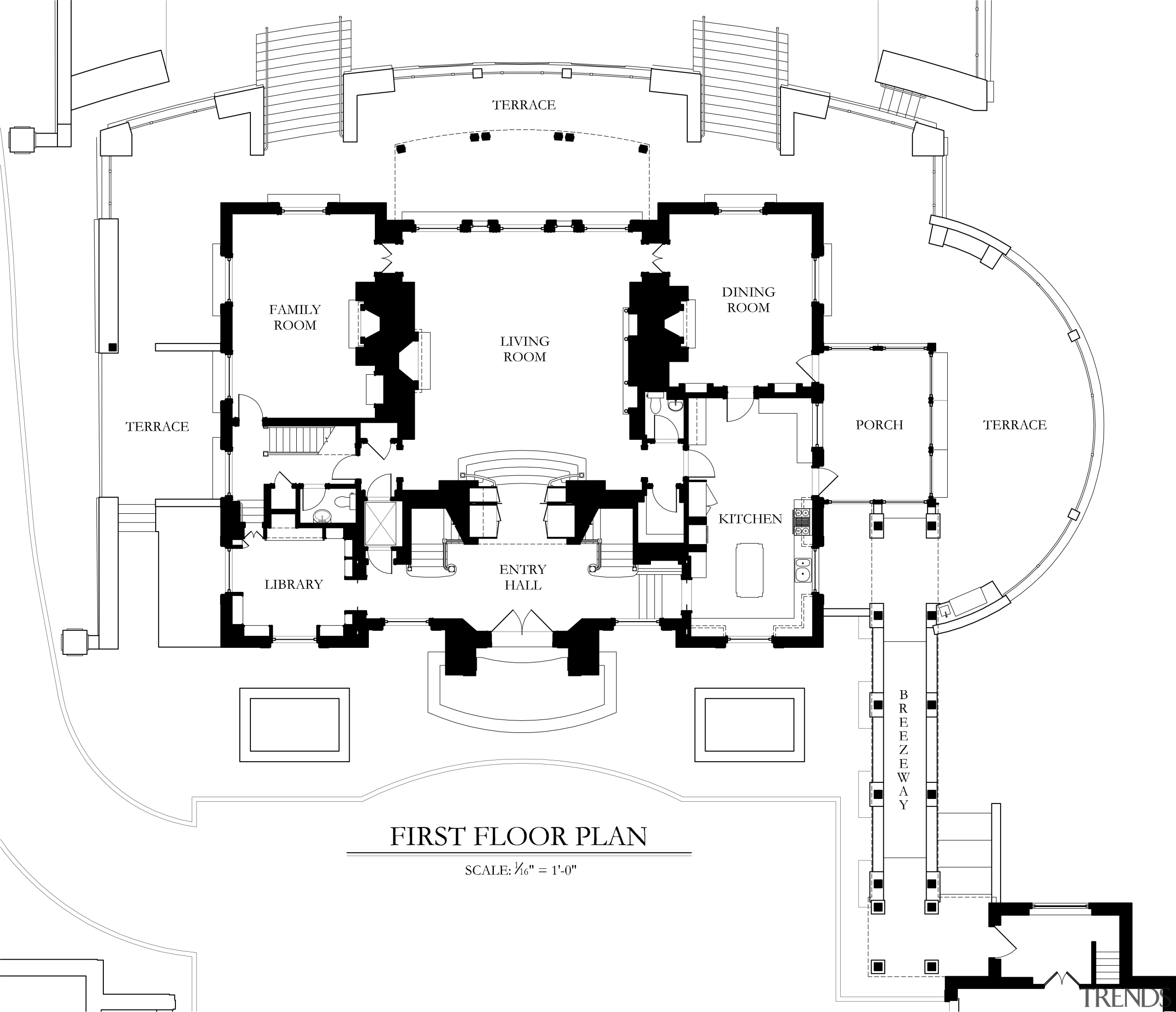 view of the floor plan of this home area, black and white, design, diagram, drawing, floor plan, font, line, plan, product design, schematic, structure, text, white