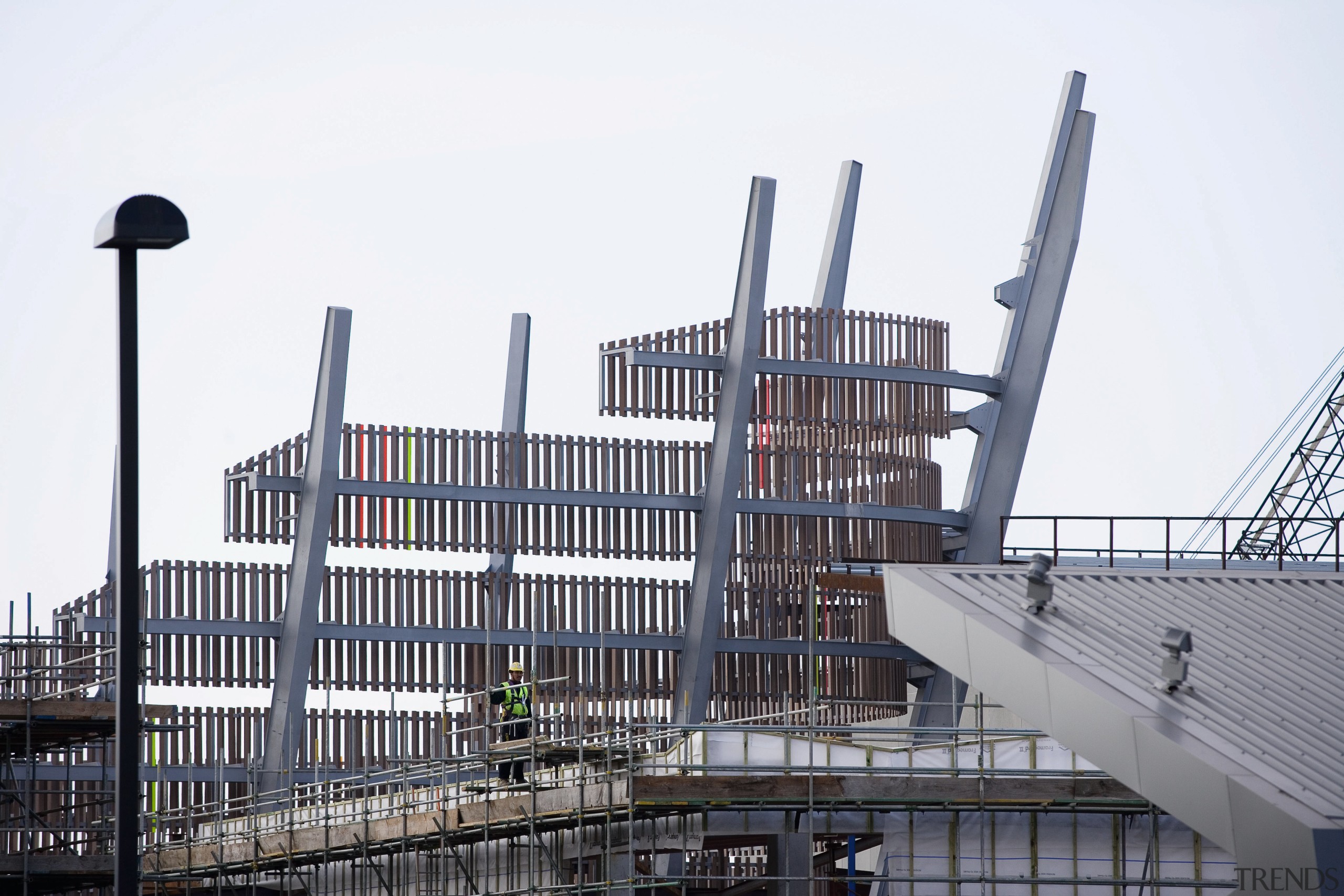 A view of some work done by Auckland architecture, building, city, metropolis, structure, white