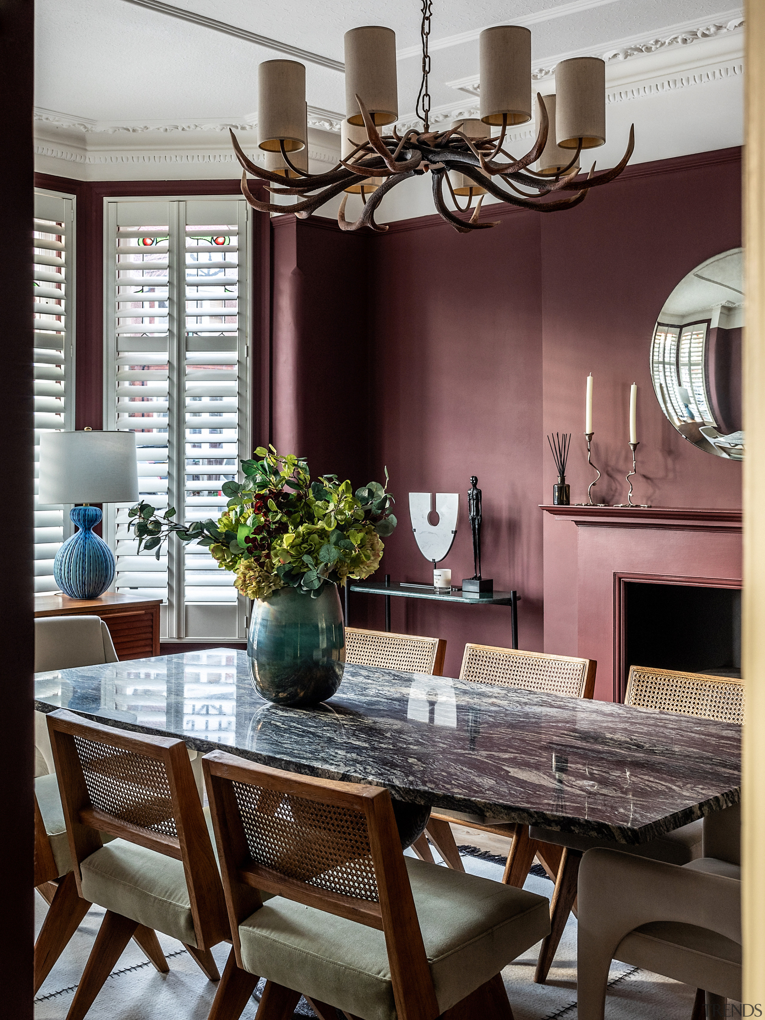 &nbsp;Dining table design by Angel O’Donnell. 