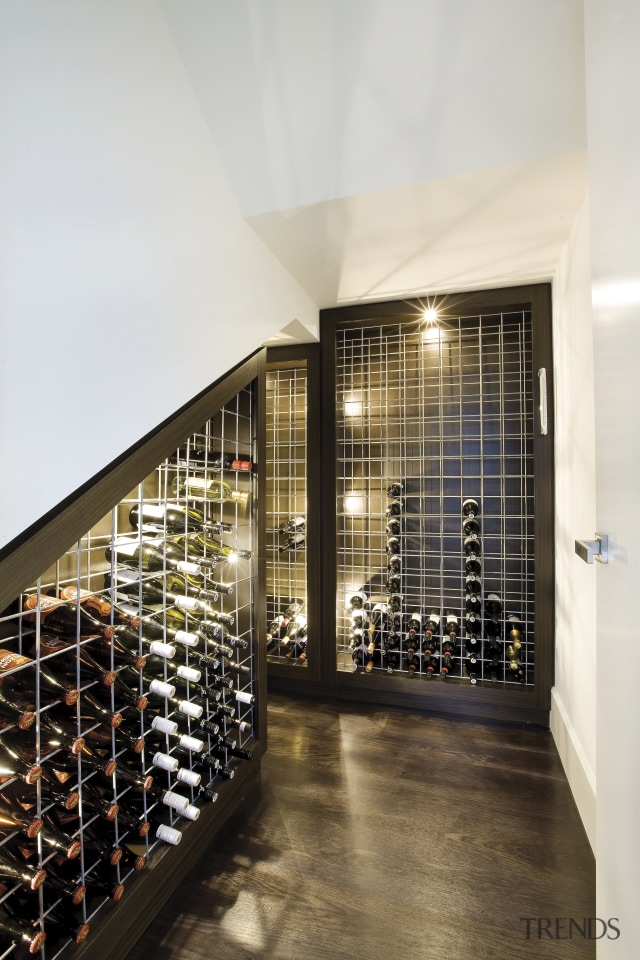 View of a wine cellar with concrete. Gallery 5 Trends