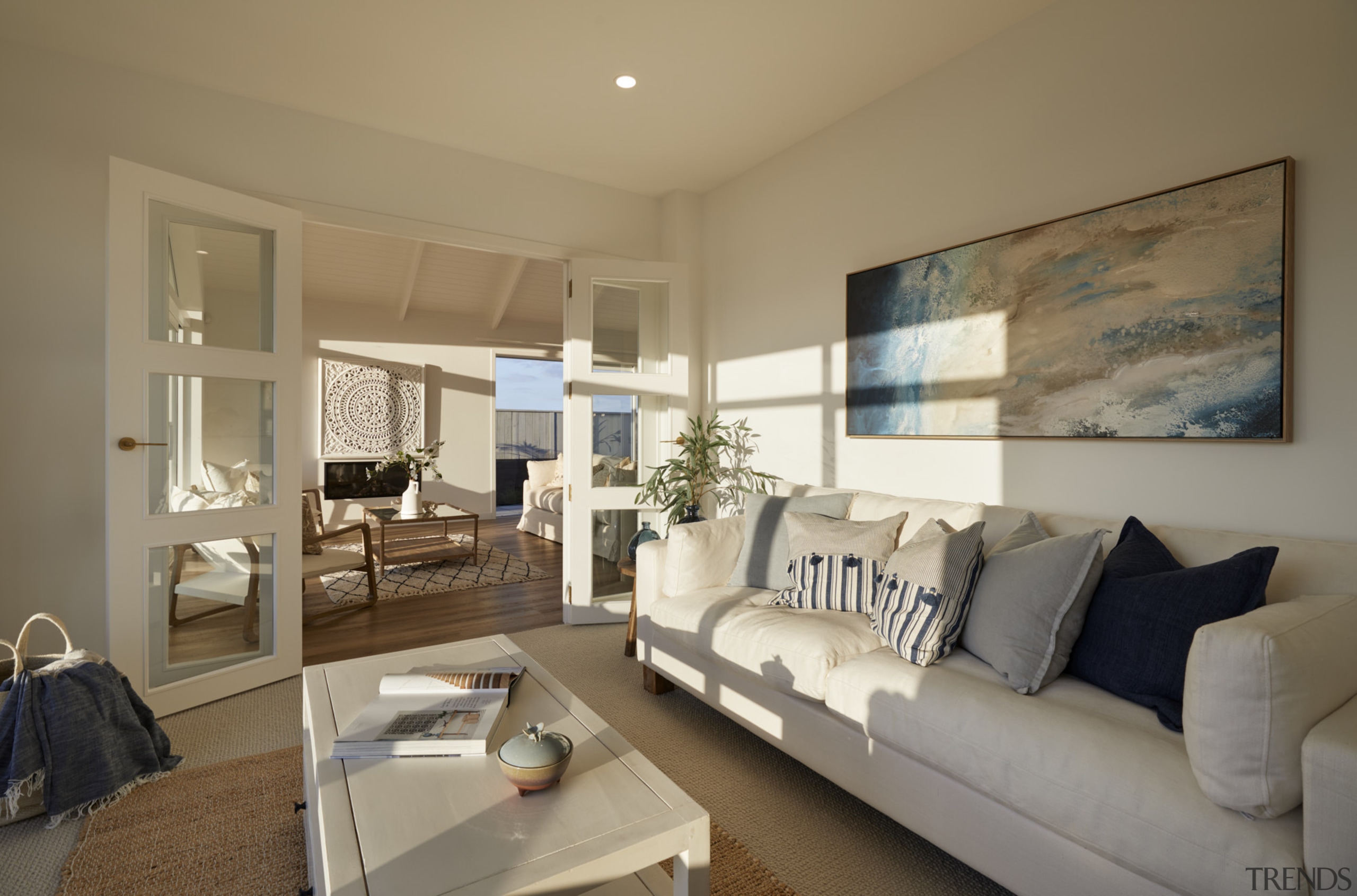 Versatility plus – the second living space/media room 